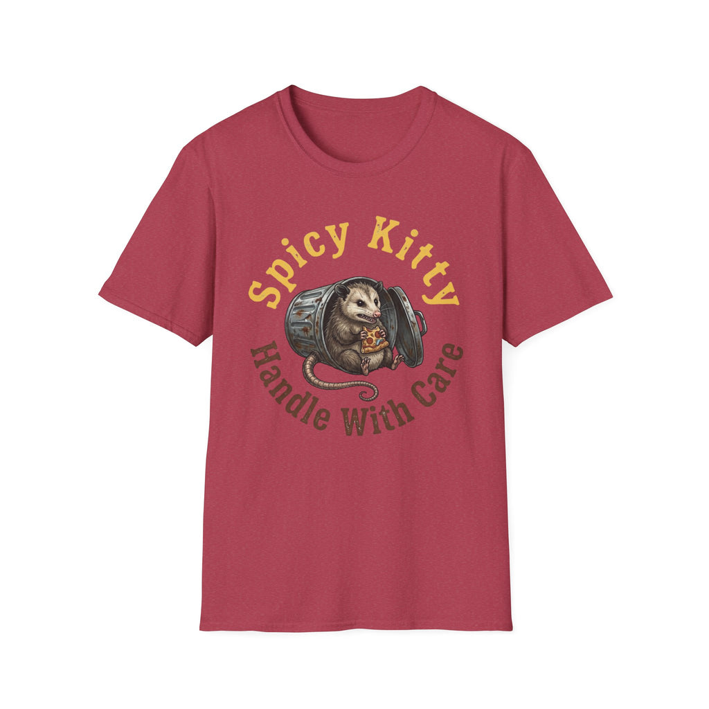 Spicy Kitty Handle with Care T-Shirt