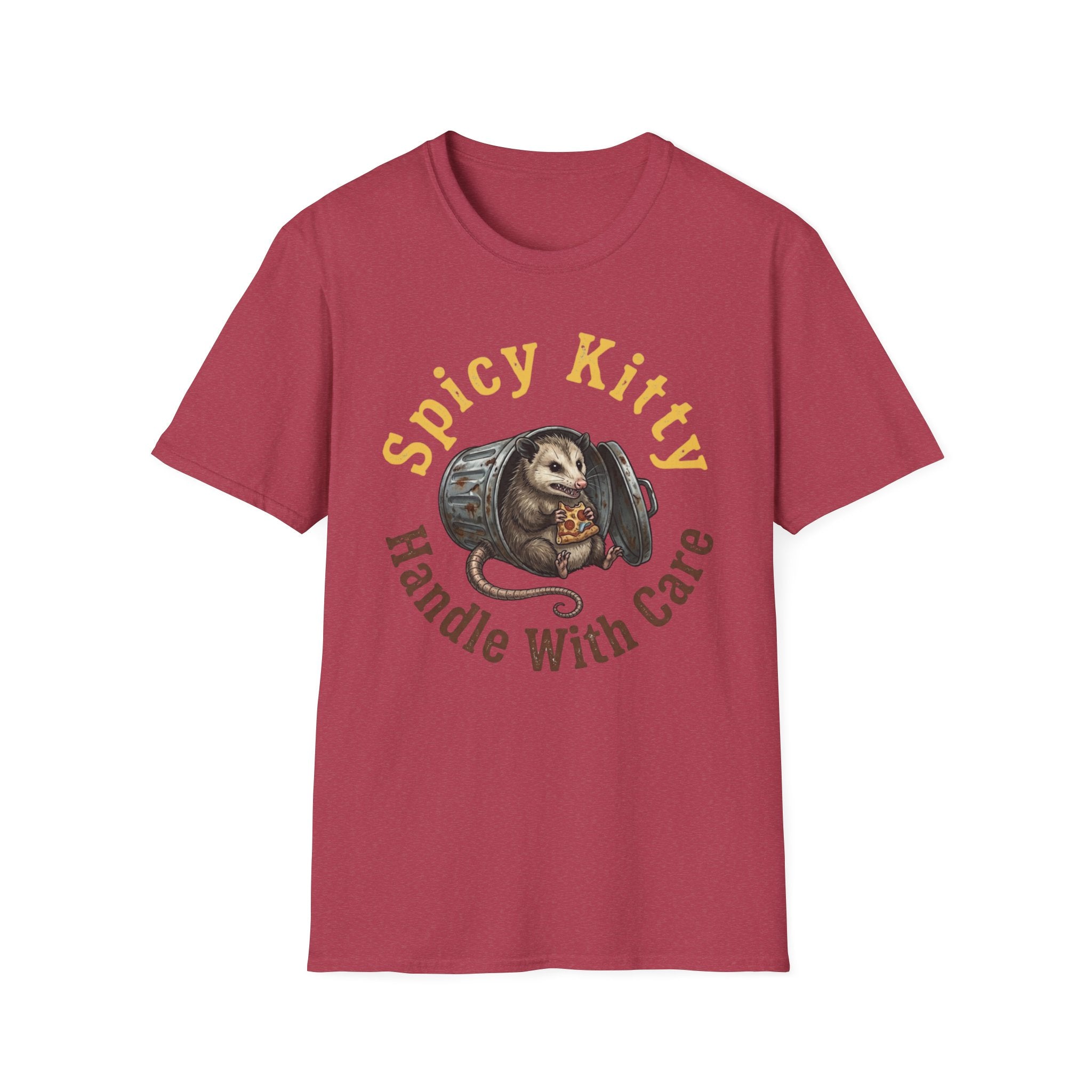 Spicy Kitty Handle with Care T-Shirt
