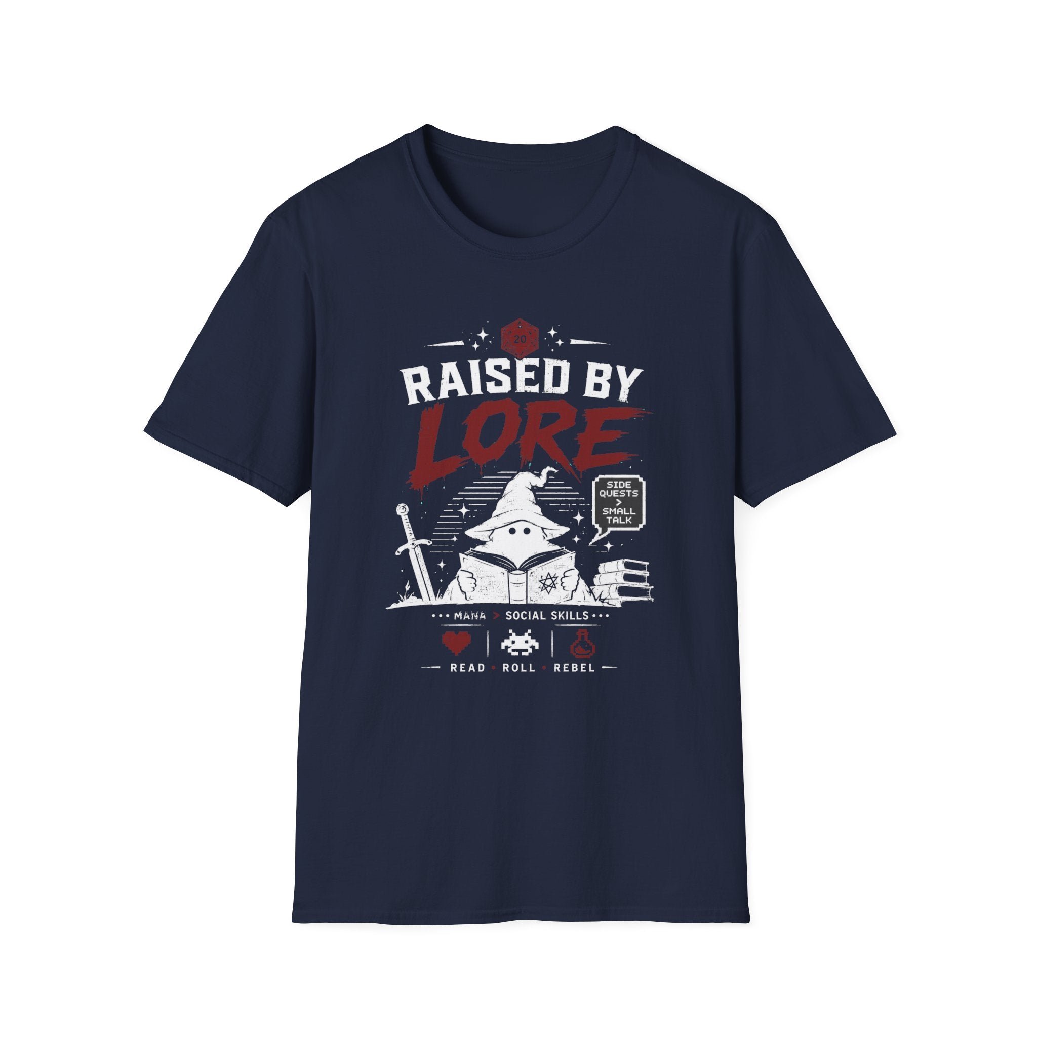 Raised By Lore Wizard T-Shirt