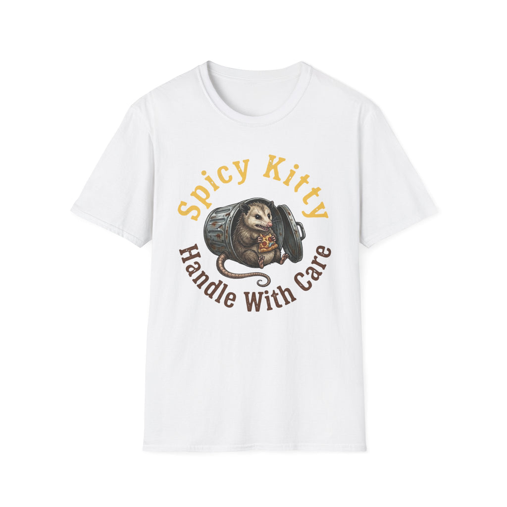Spicy Kitty Handle with Care T-Shirt