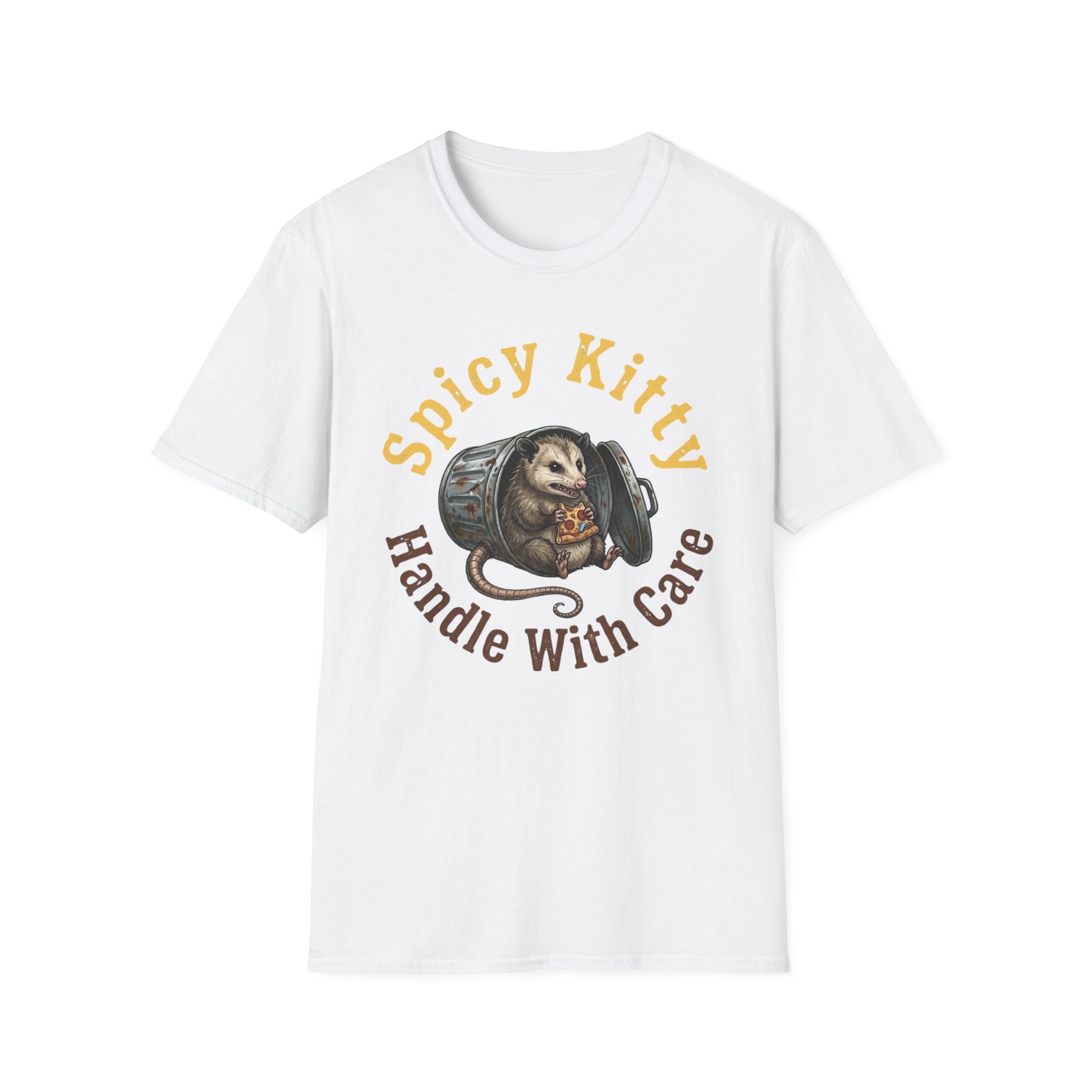 Spicy Kitty Handle with Care T-Shirt
