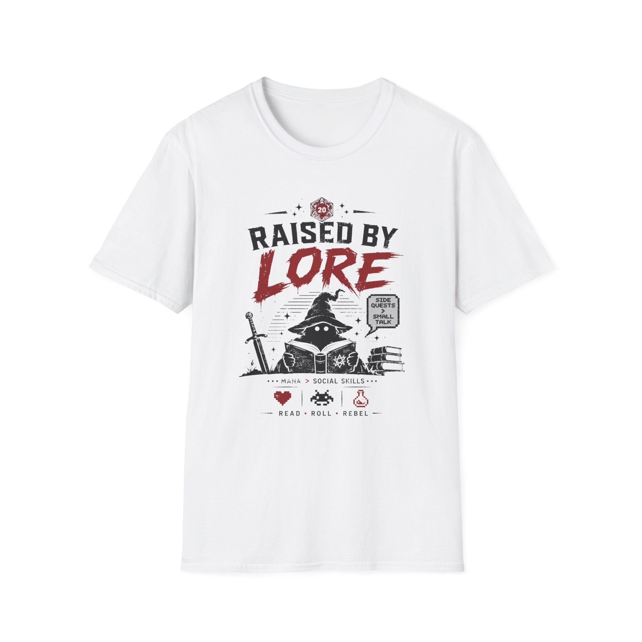 Raised By Lore Wizard T-Shirt