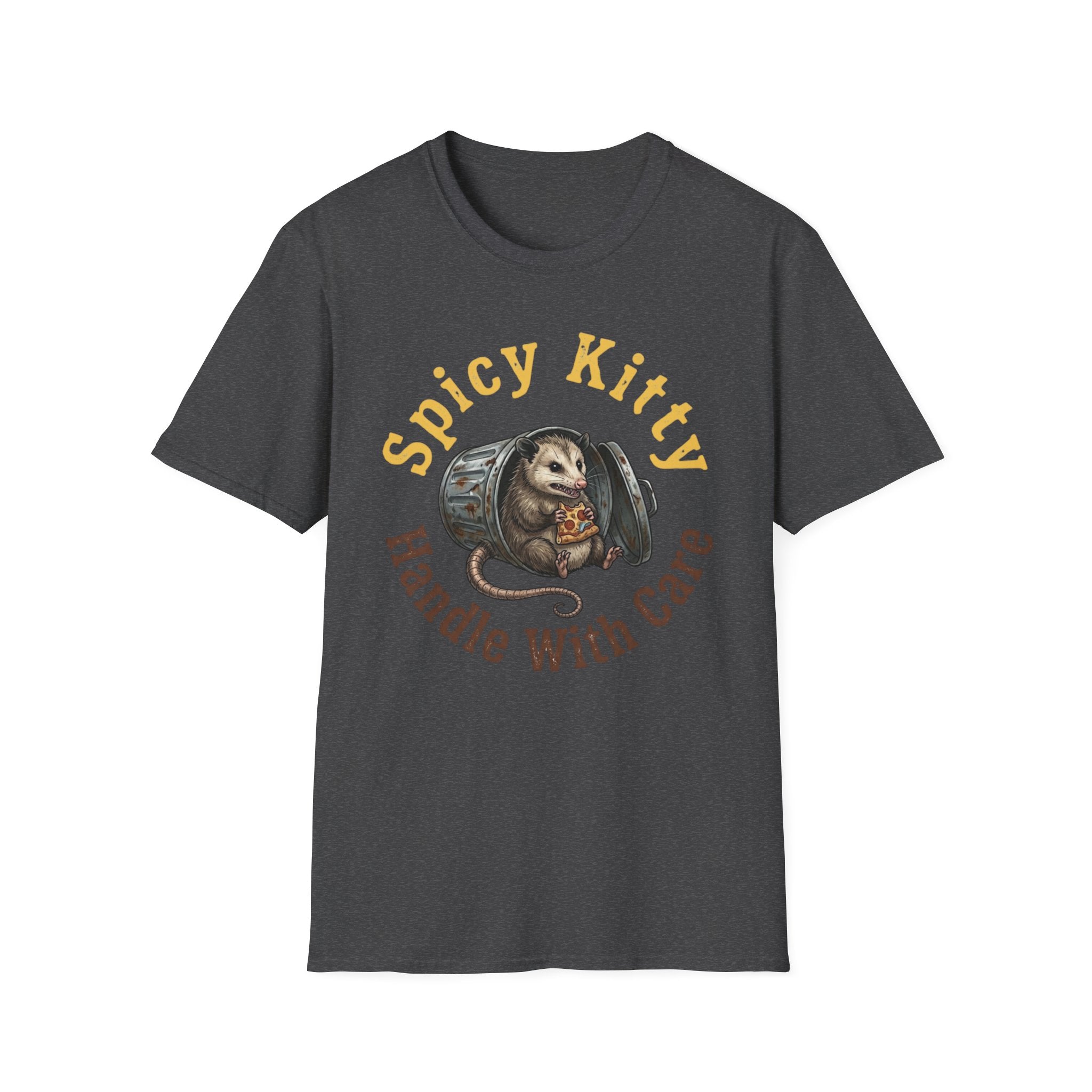 Spicy Kitty Handle with Care T-Shirt