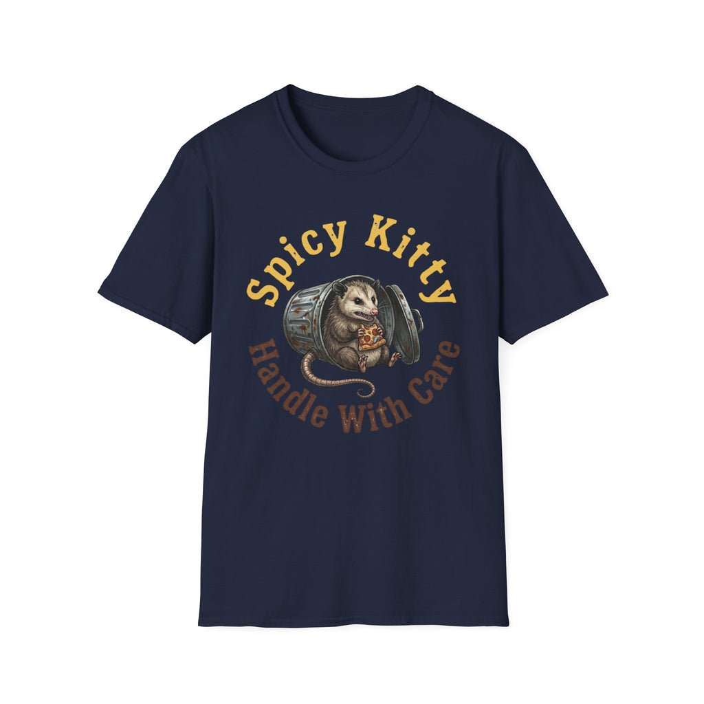 Spicy Kitty Handle with Care T-Shirt
