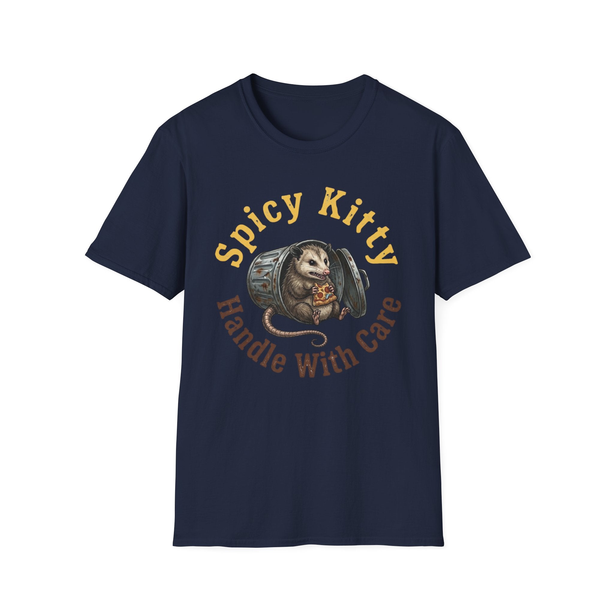 Spicy Kitty Handle with Care T-Shirt