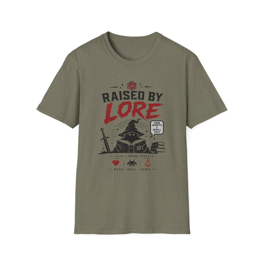 Raised By Lore Wizard T-Shirt