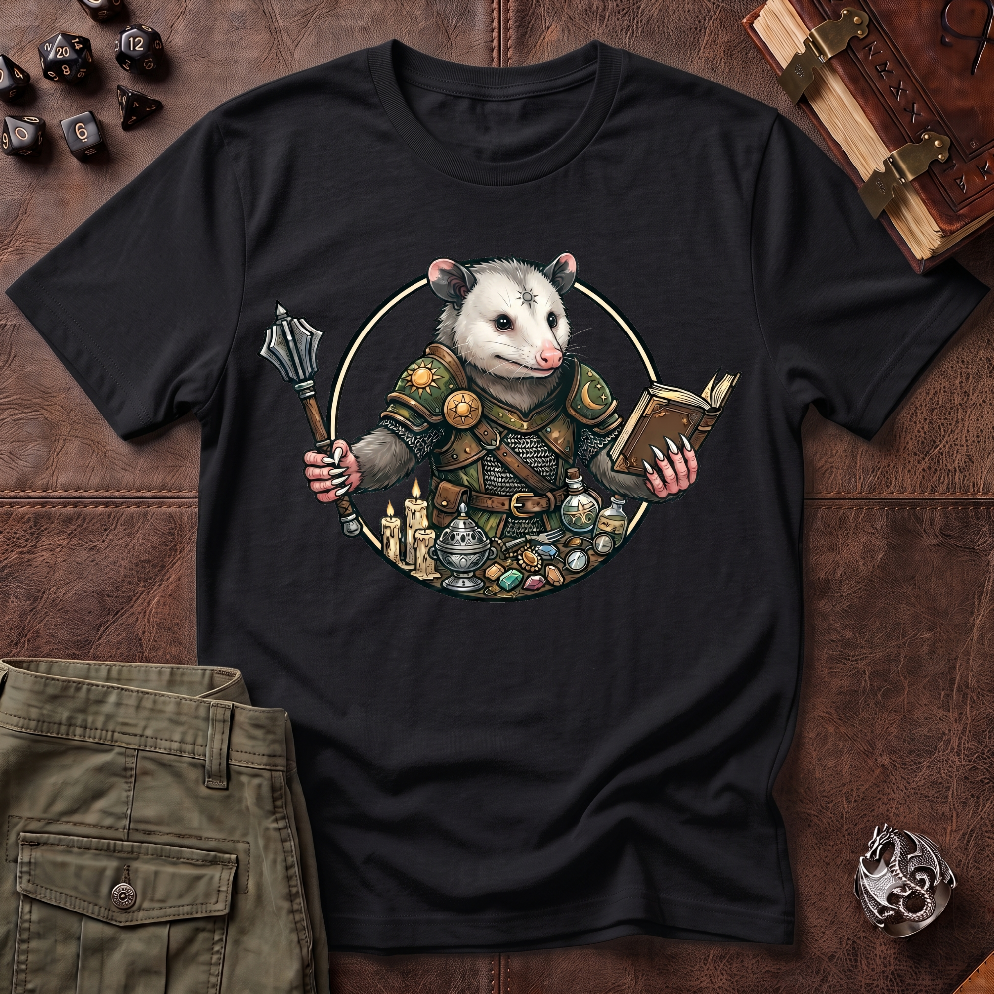 Spicy Kitty Cleric T-Shirt