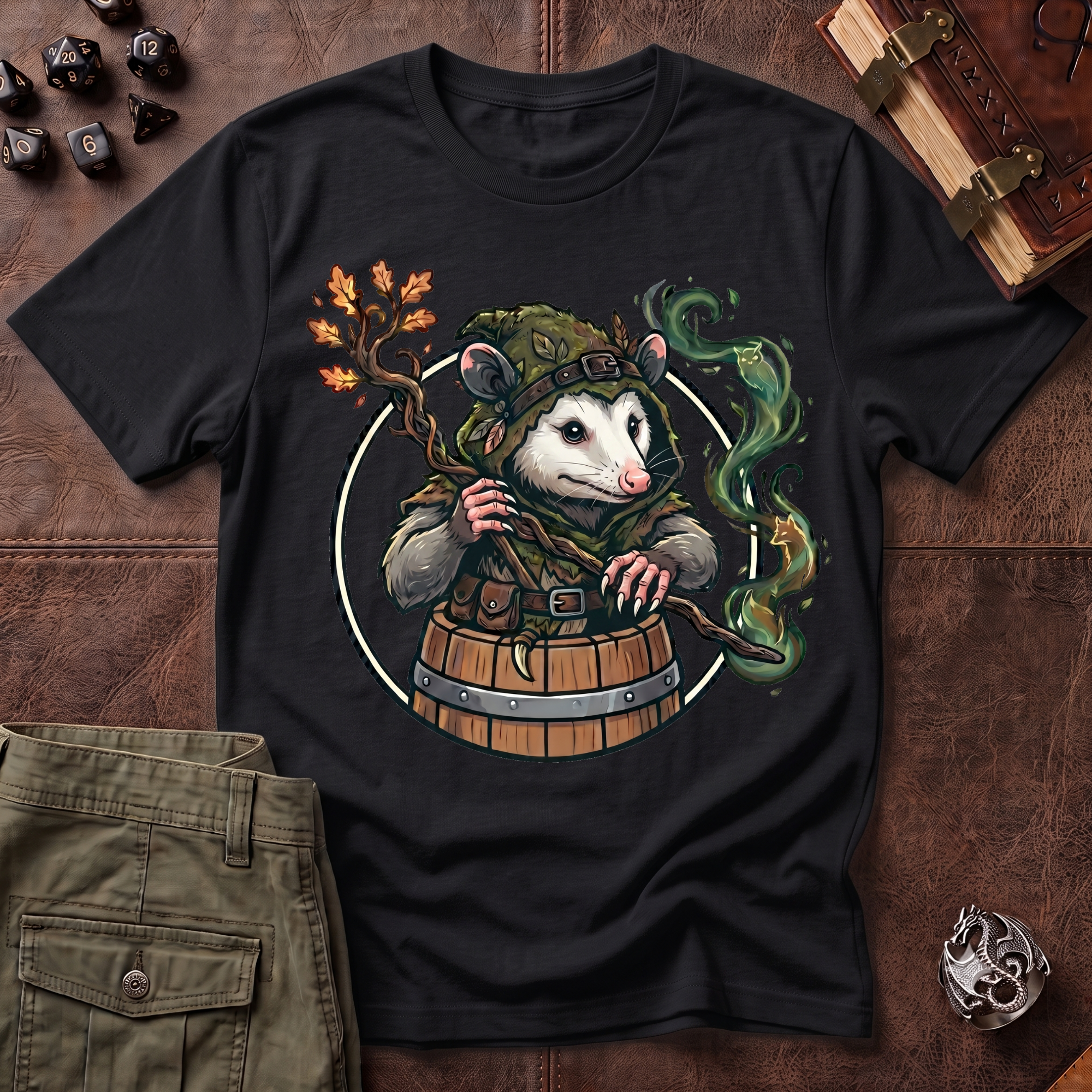 Spicy Kitty Druid T-Shirt