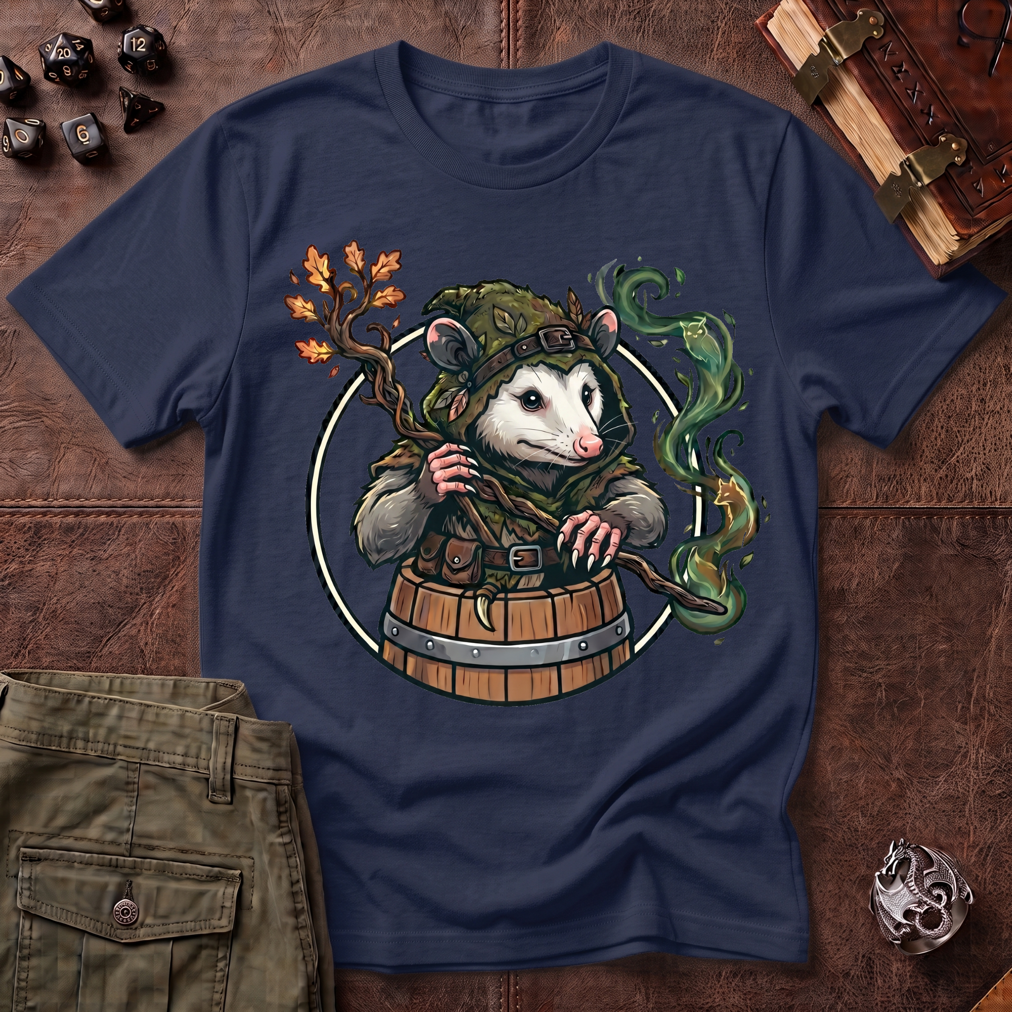 Spicy Kitty Druid T-Shirt