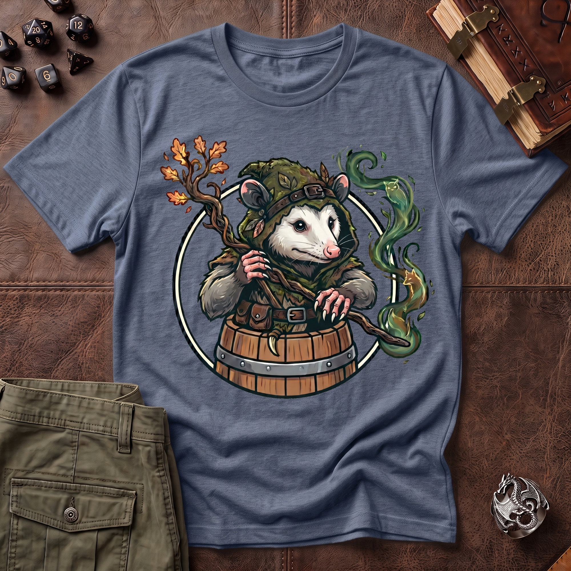 Spicy Kitty Druid T-Shirt
