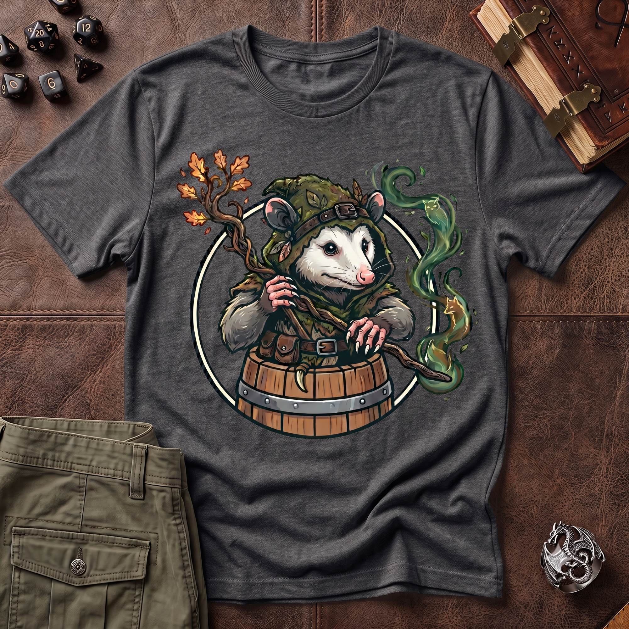 Spicy Kitty Druid T-Shirt