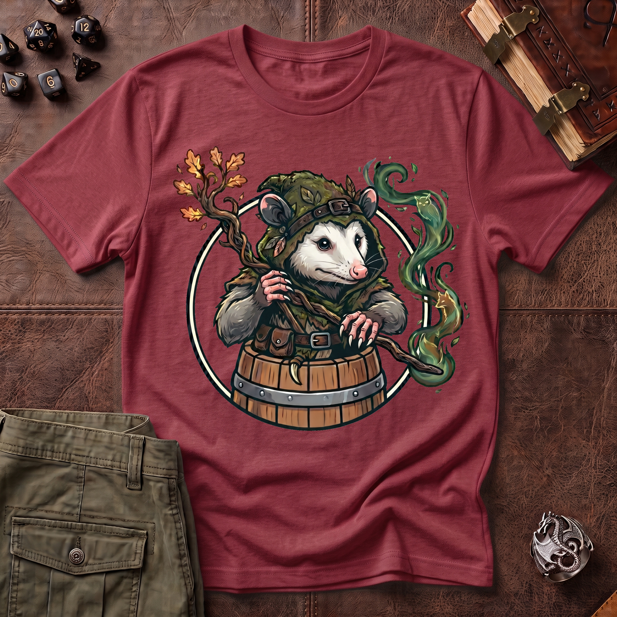Spicy Kitty Druid T-Shirt