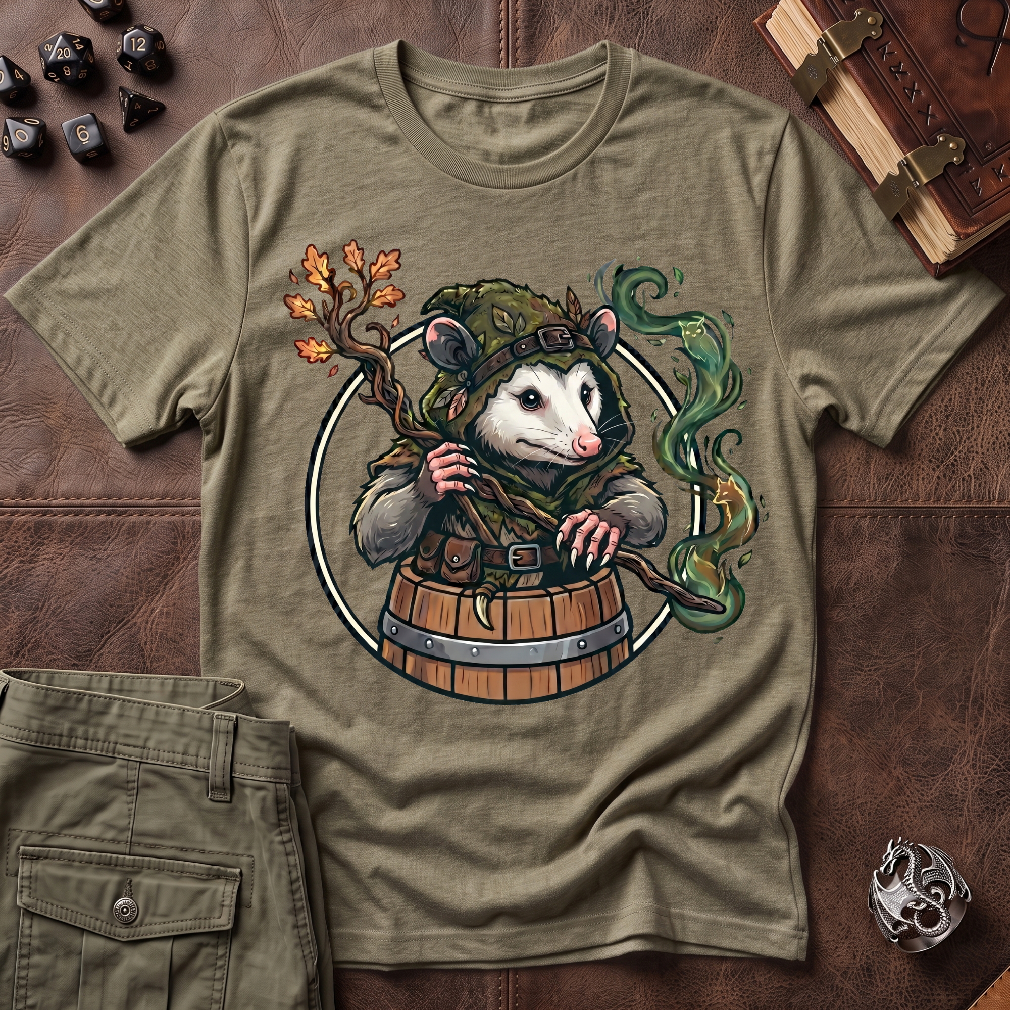 Spicy Kitty Druid T-Shirt