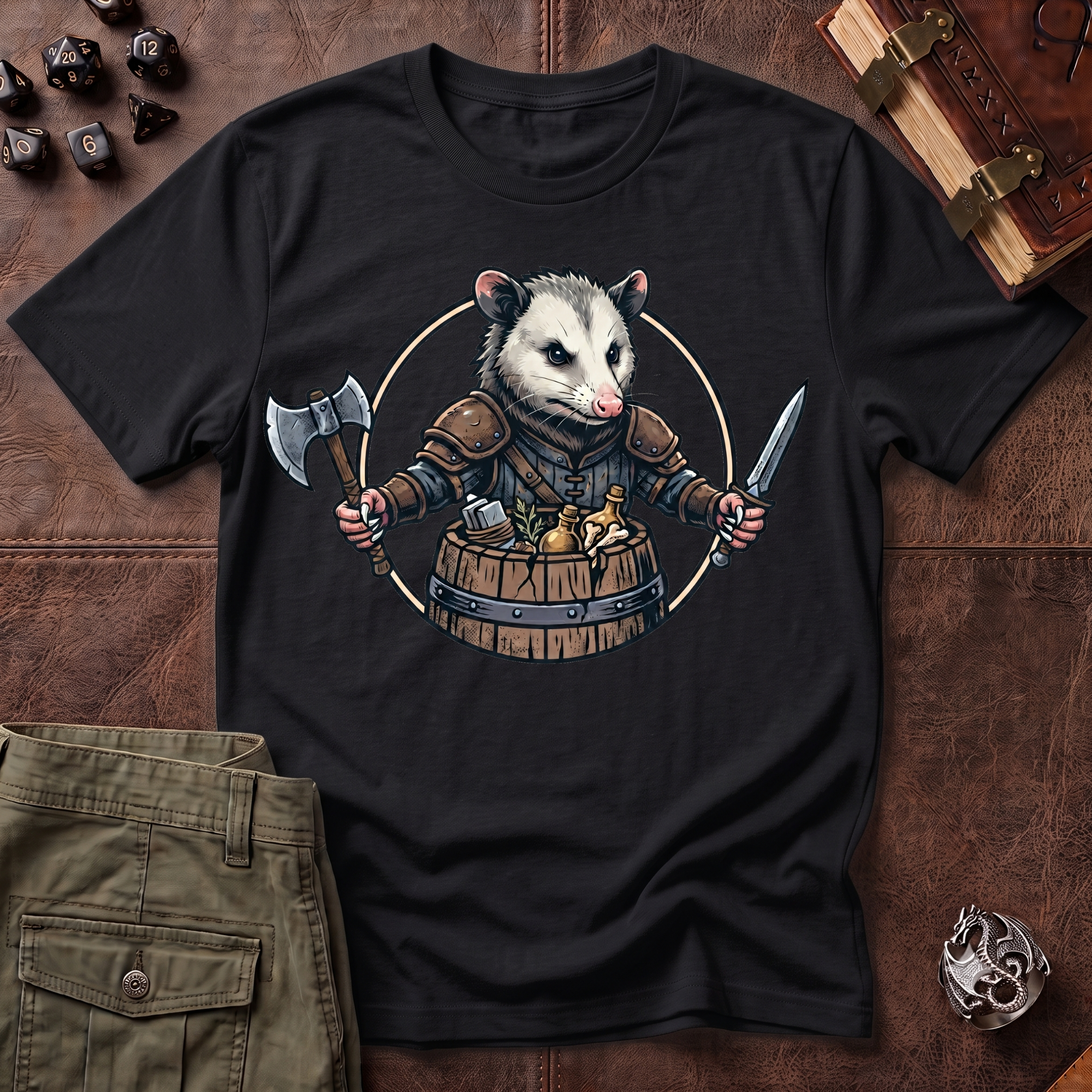 Spicy Kitty Fighter T-Shirt