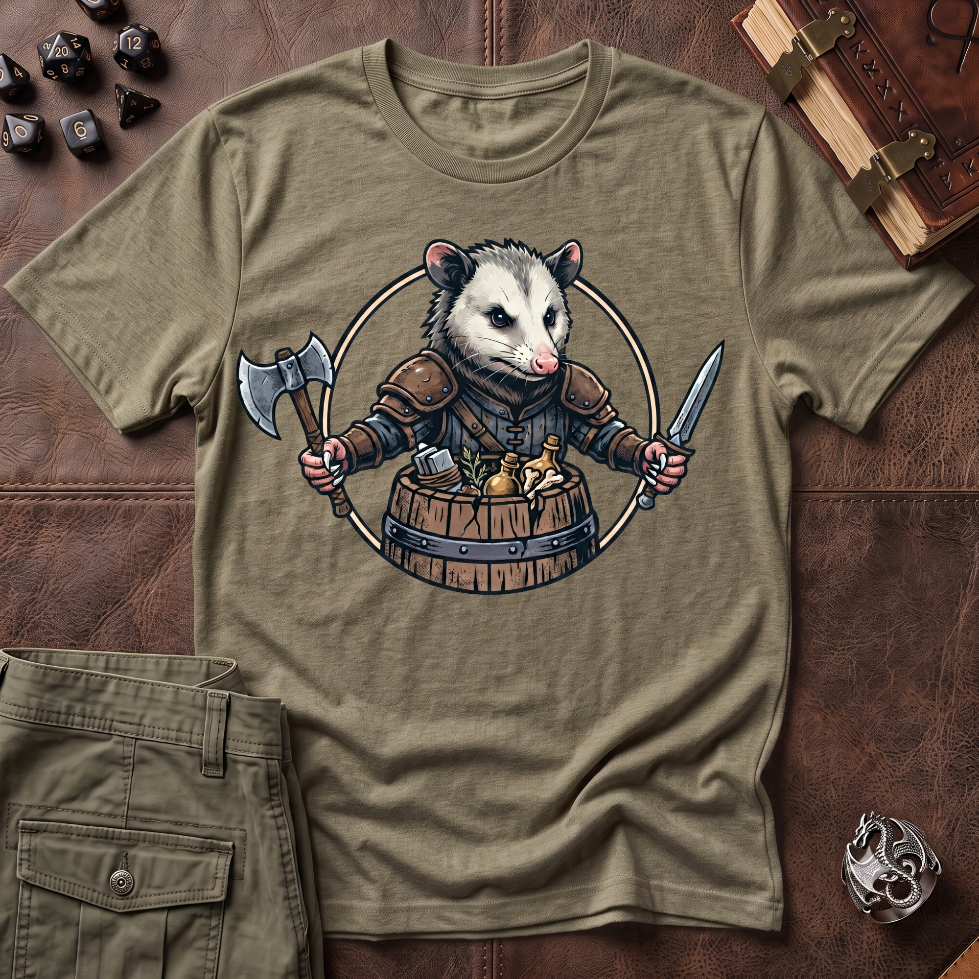 Spicy Kitty Fighter T-Shirt