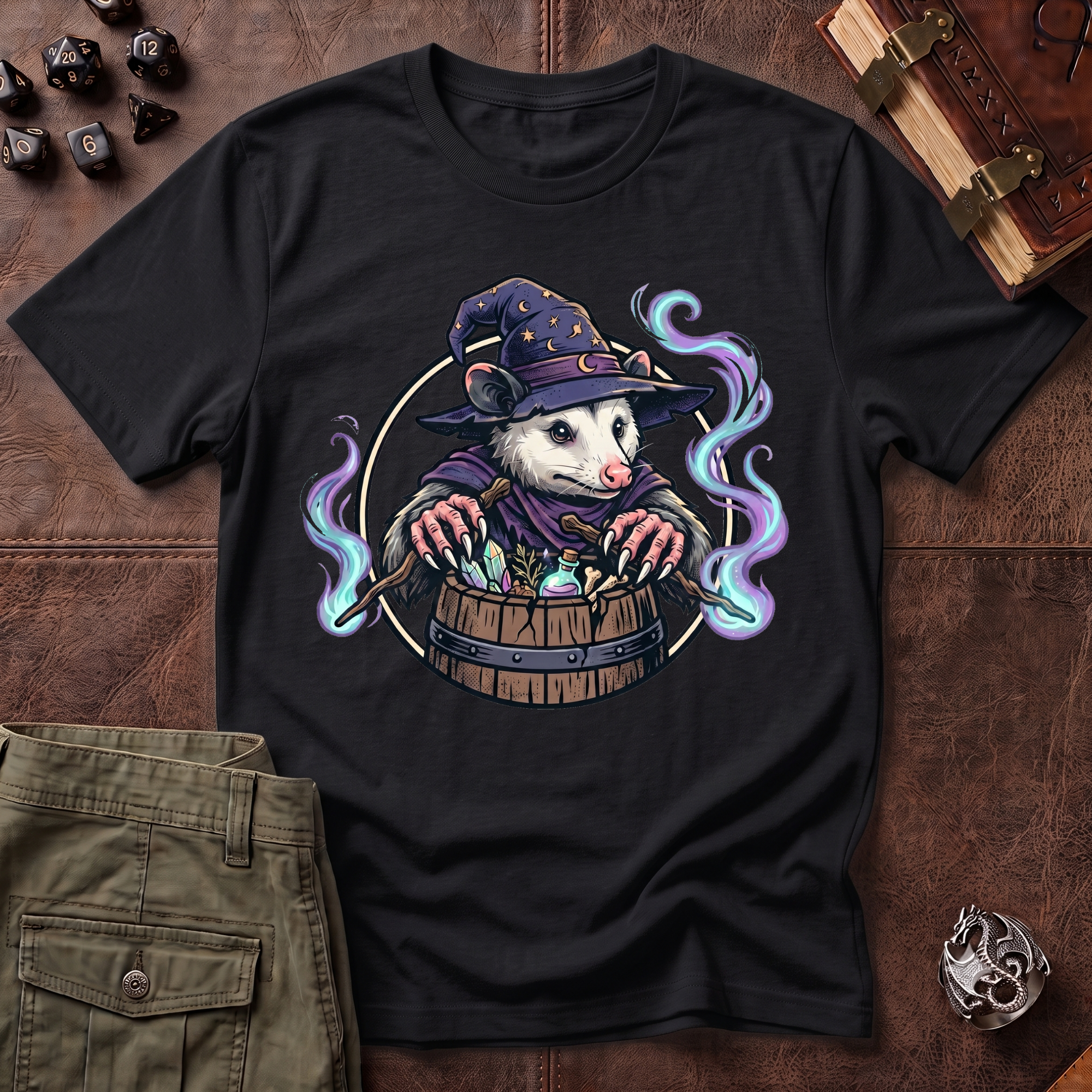 Spicy Kitty Wizard T-Shirt