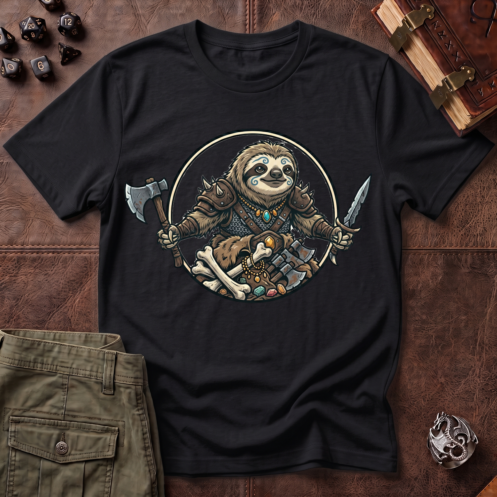 Sloth Barbarian T-Shirt