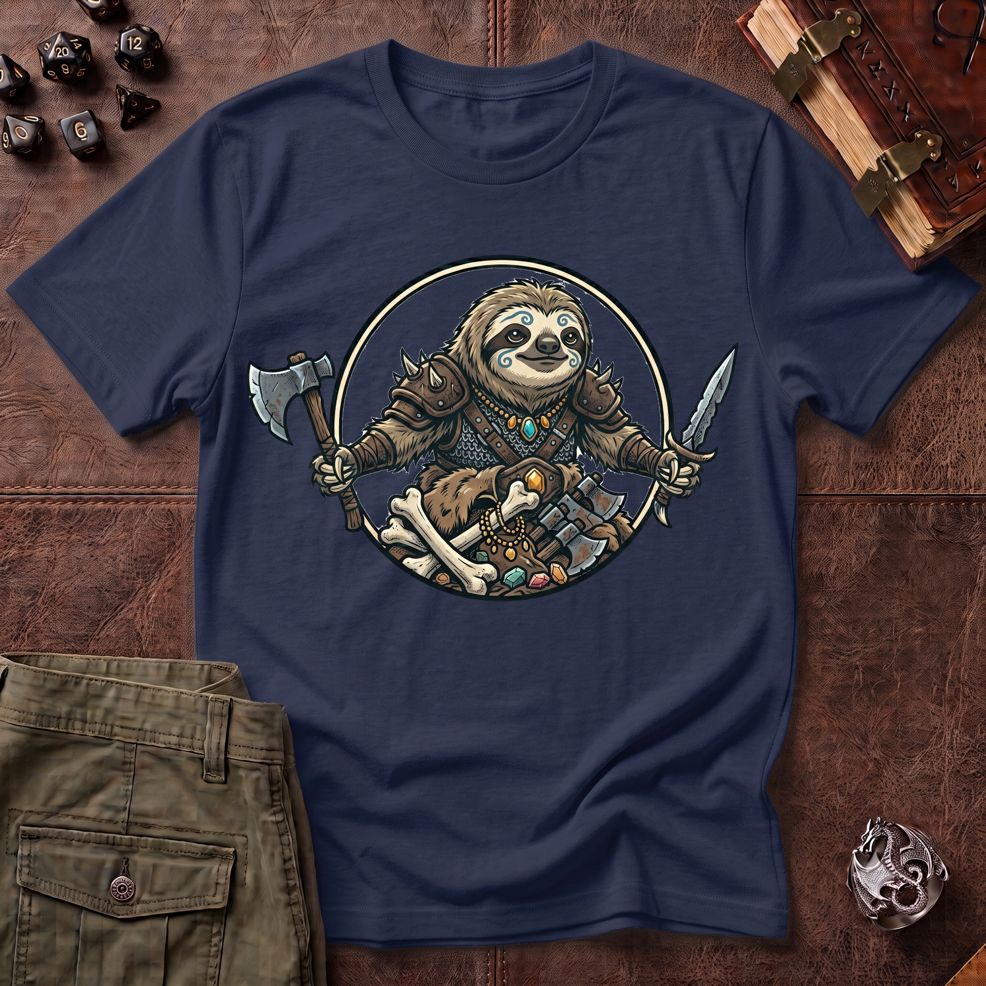 Sloth Barbarian T-Shirt