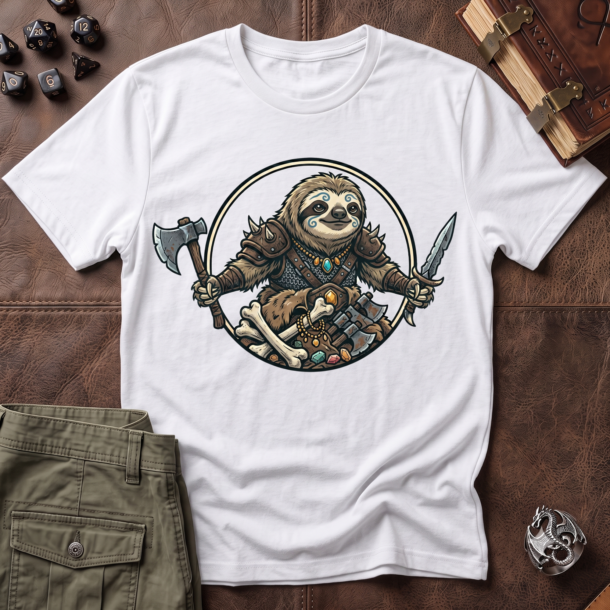 Sloth Barbarian T-Shirt