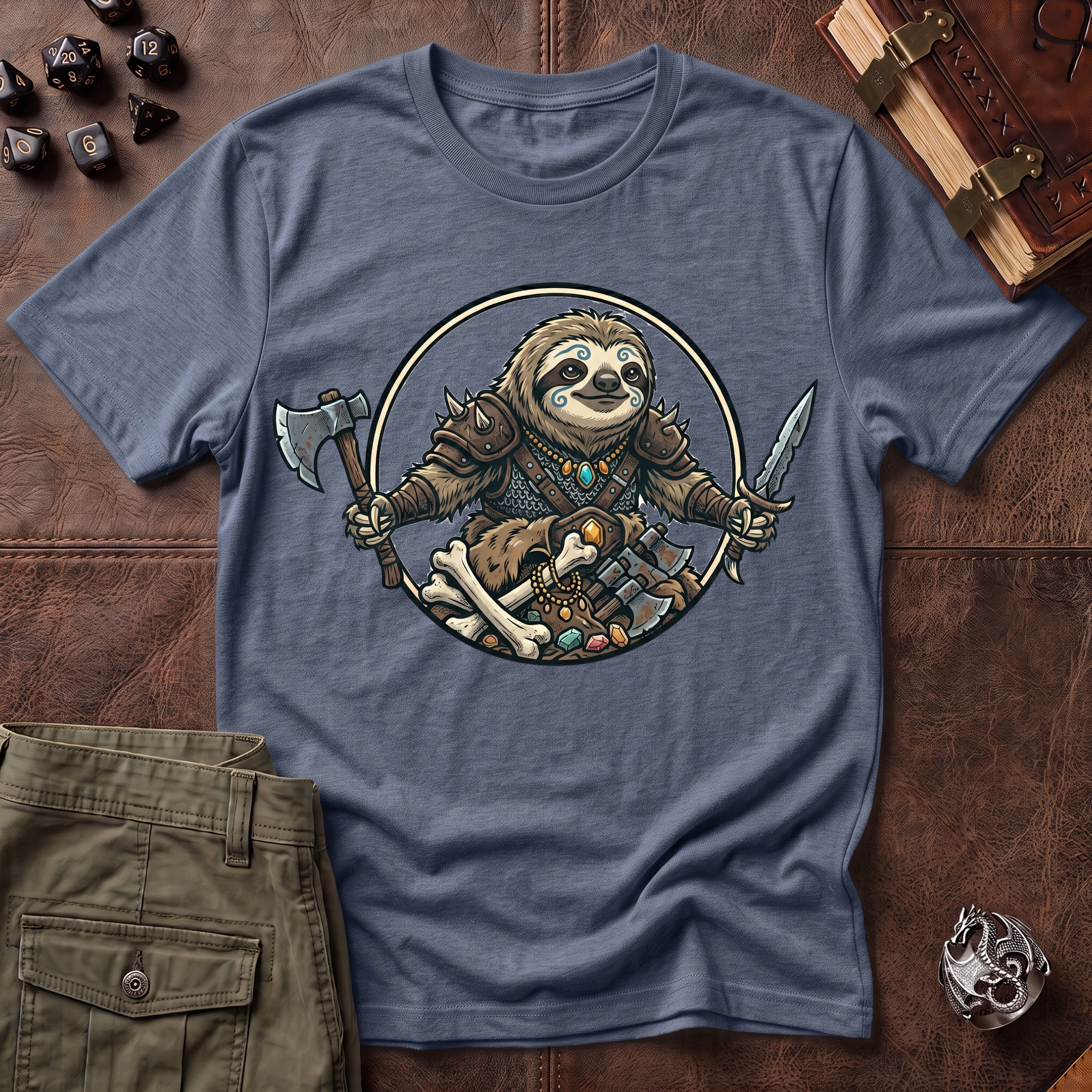 Sloth Barbarian T-Shirt