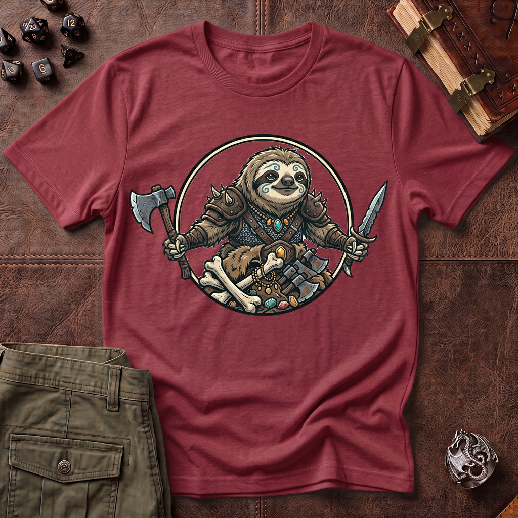 Sloth Barbarian T-Shirt