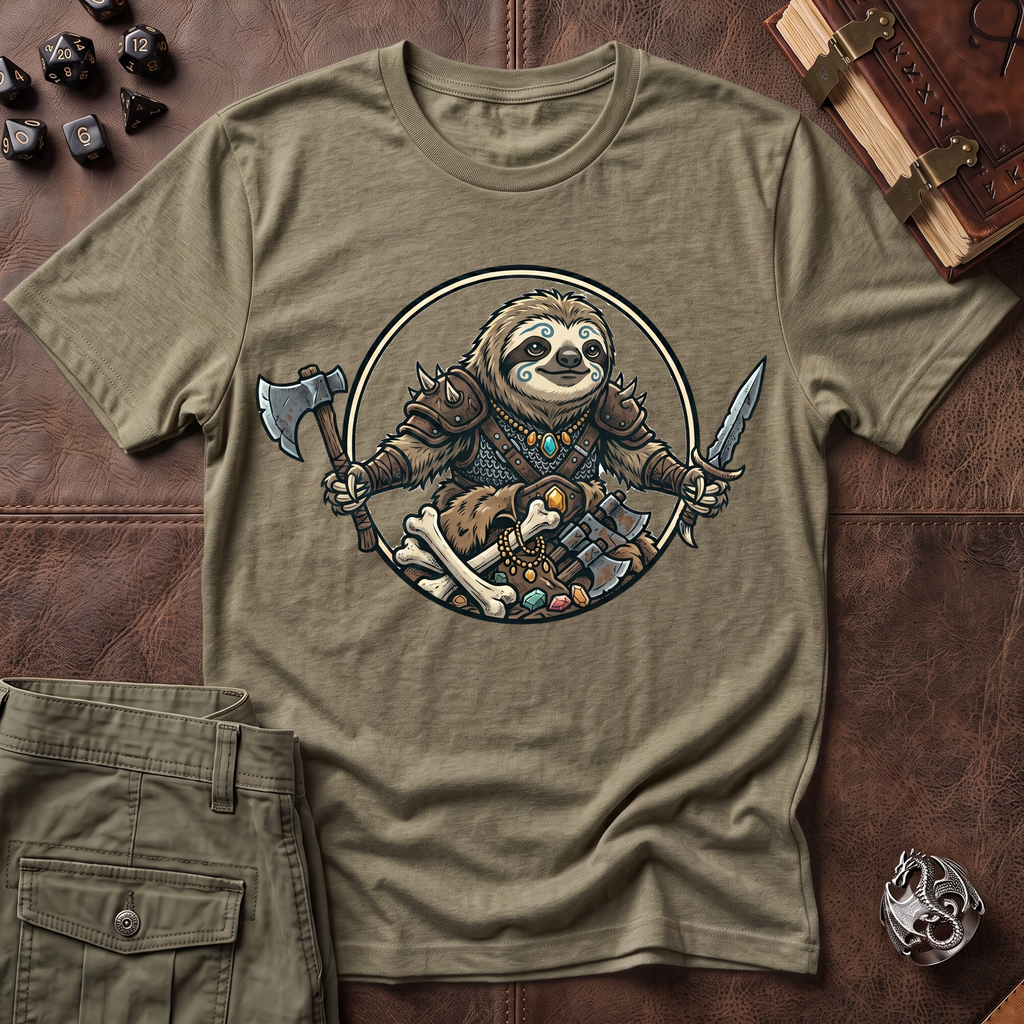 Sloth Barbarian T-Shirt