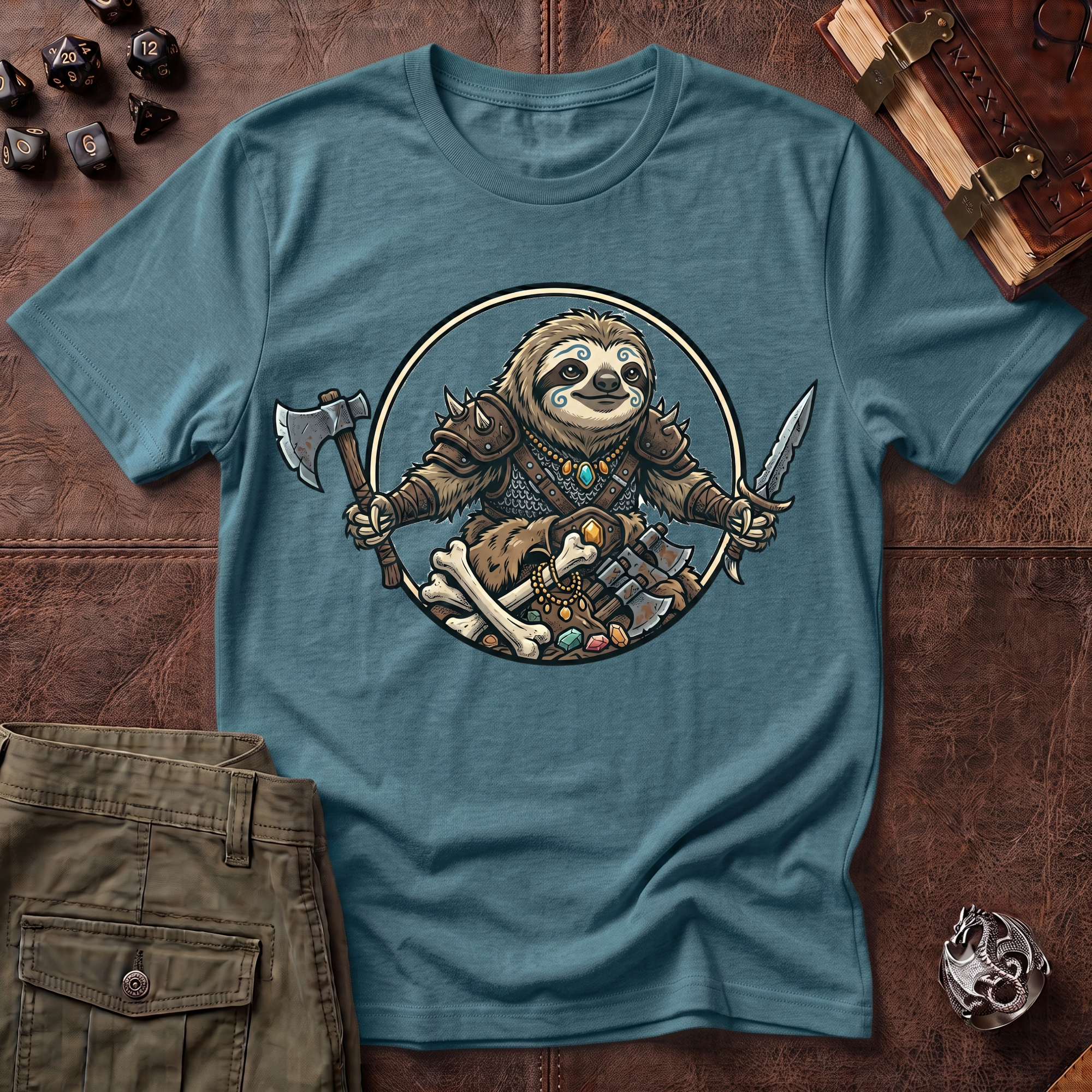 Sloth Barbarian T-Shirt