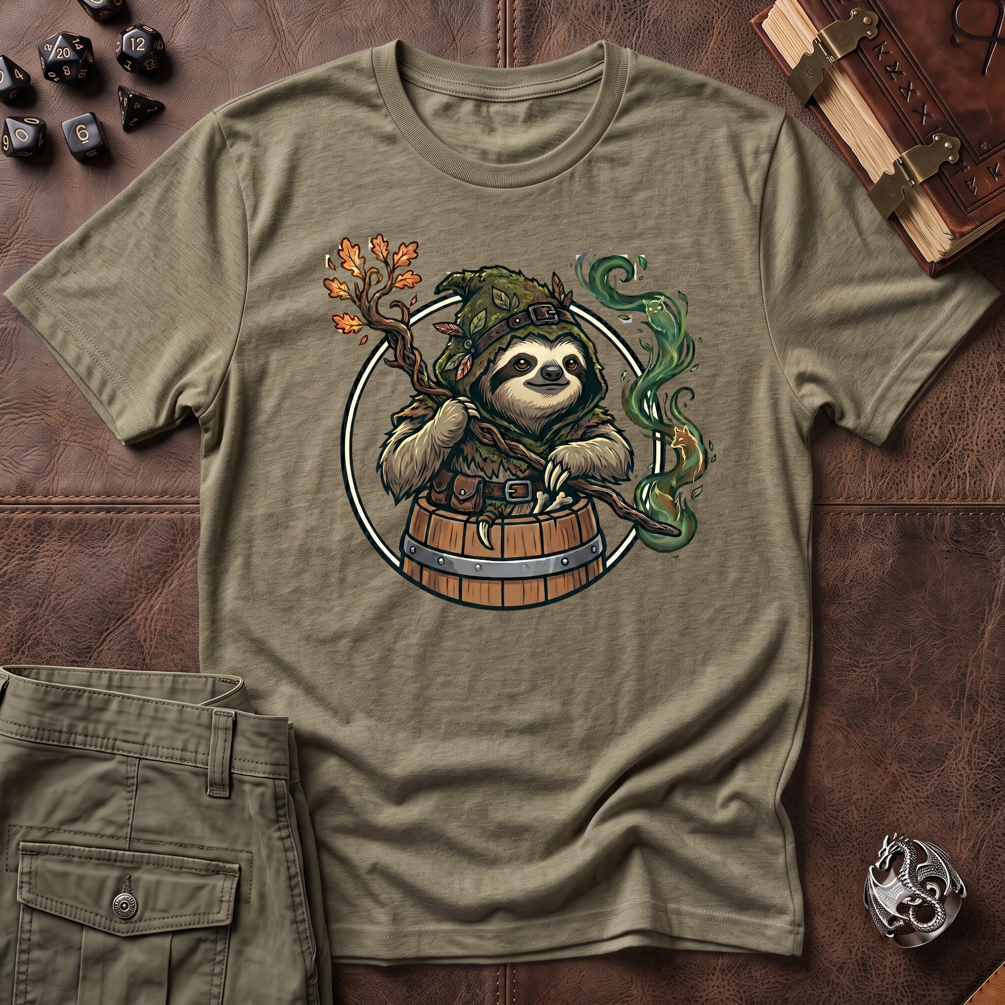 Sloth Druid T-Shirt