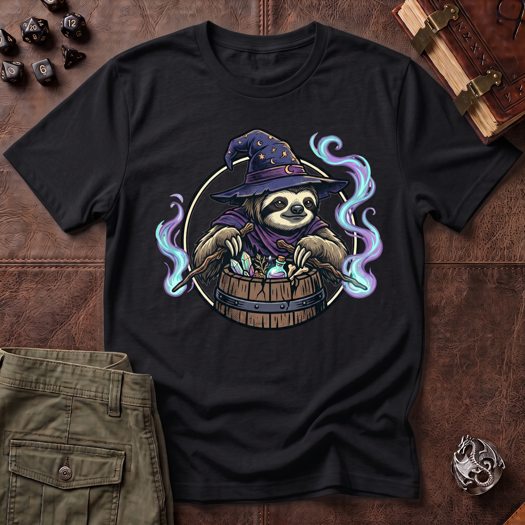 Sloth Wizard T-Shirt