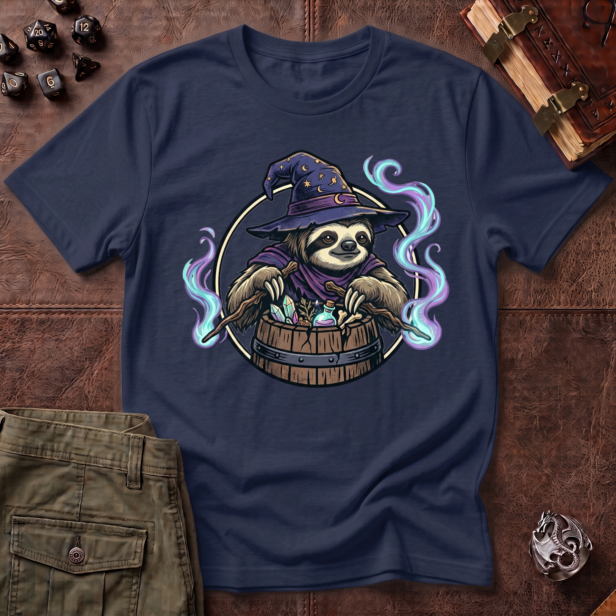 Sloth Wizard T-Shirt