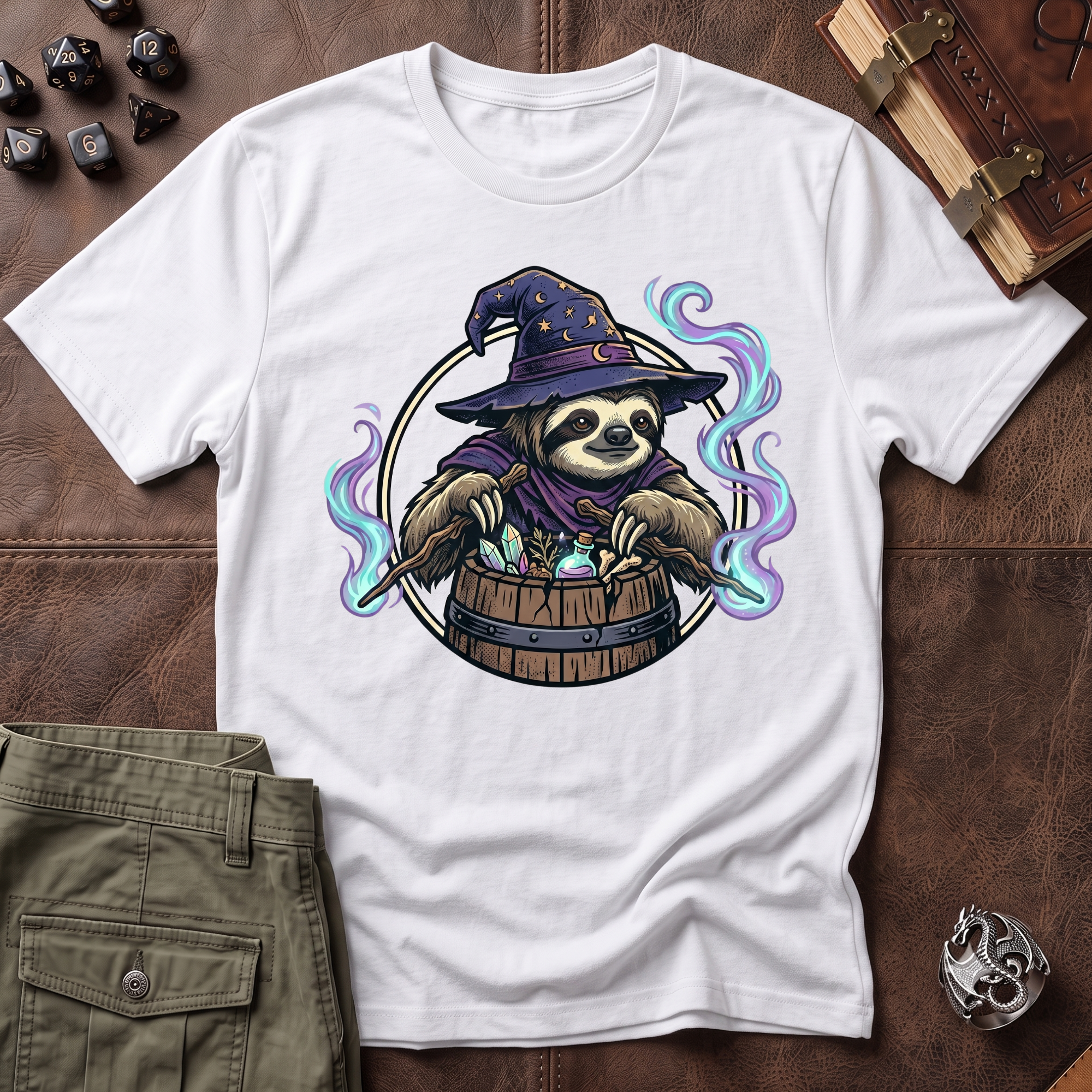 Sloth Wizard T-Shirt