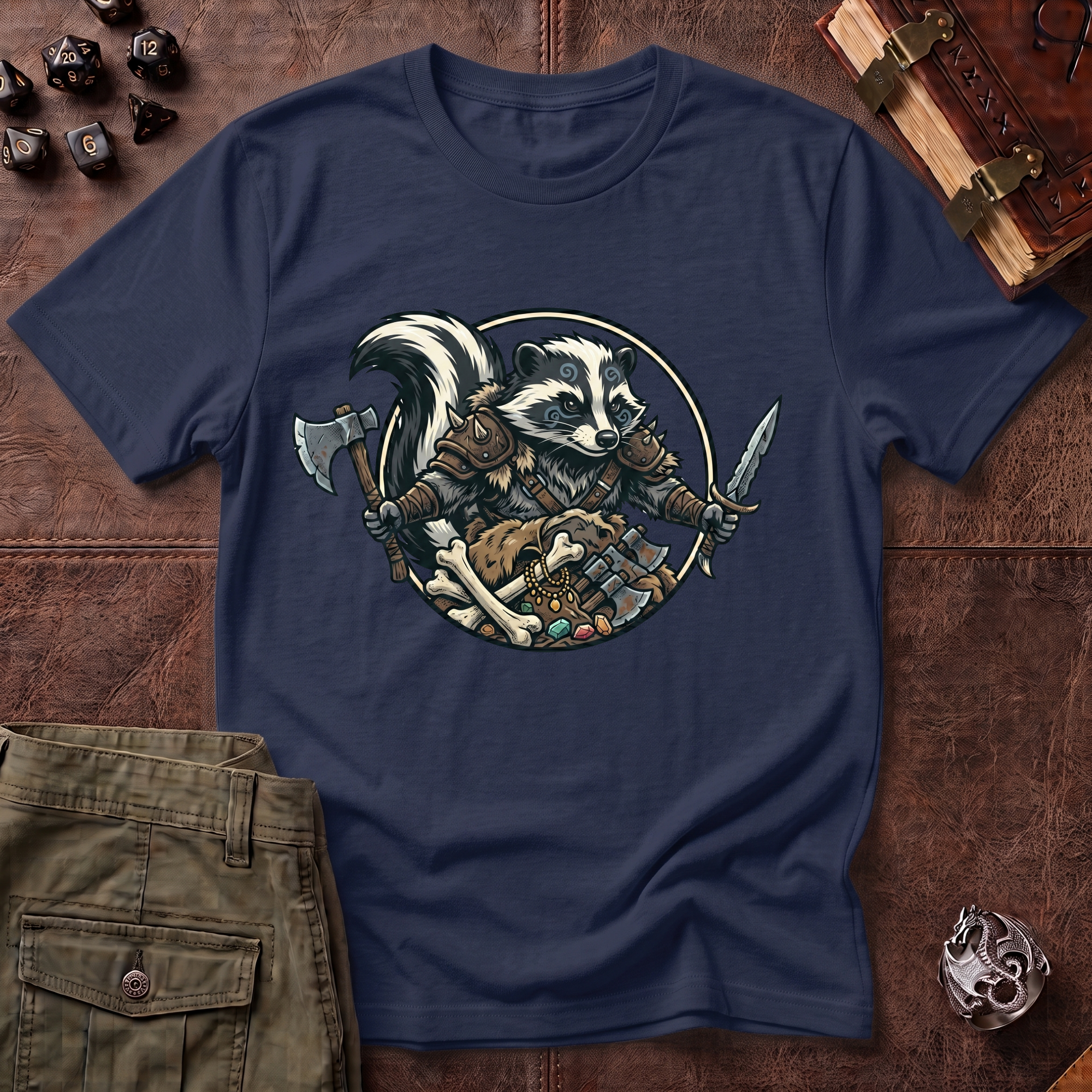 Skunk Barbarian T-Shirt