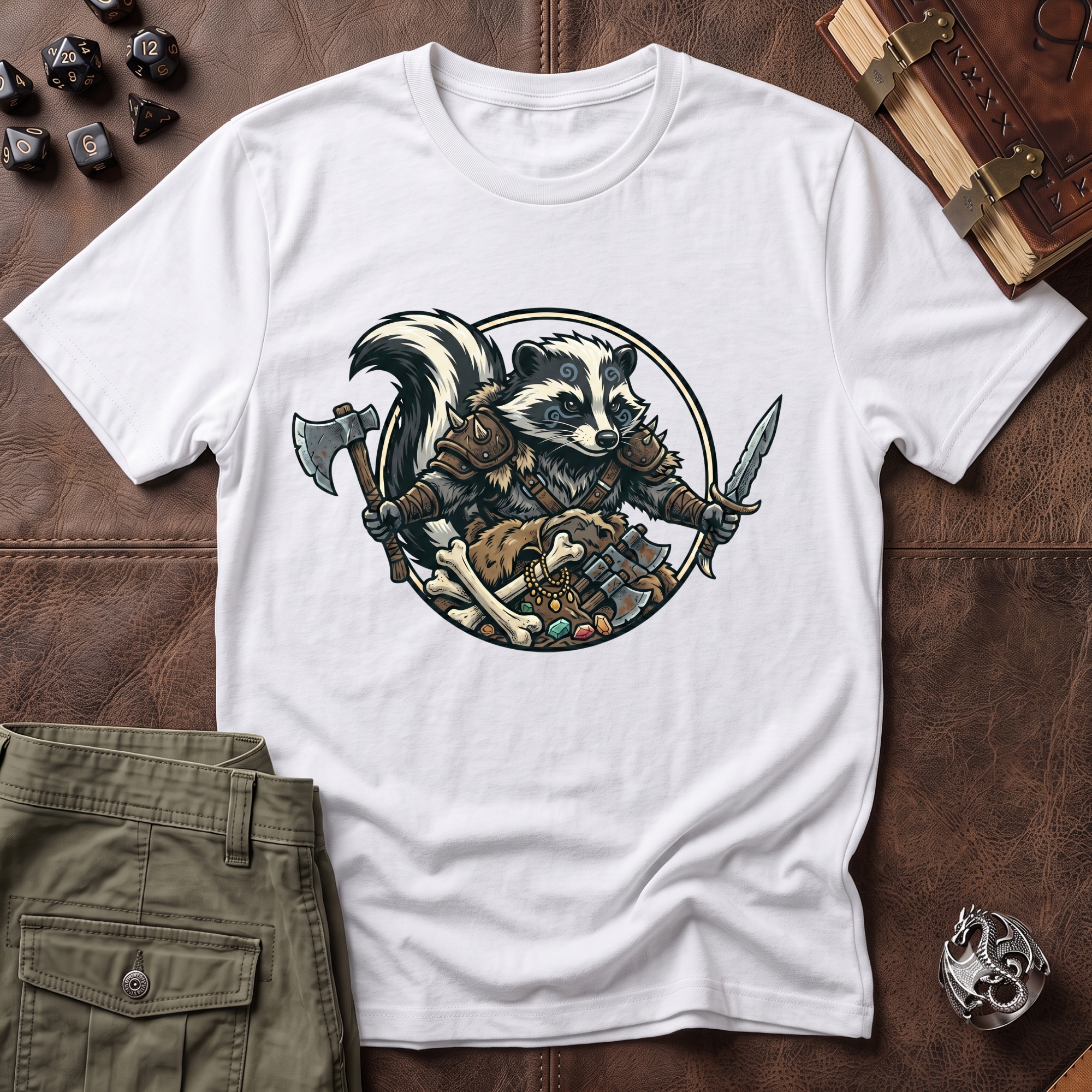 Skunk Barbarian T-Shirt