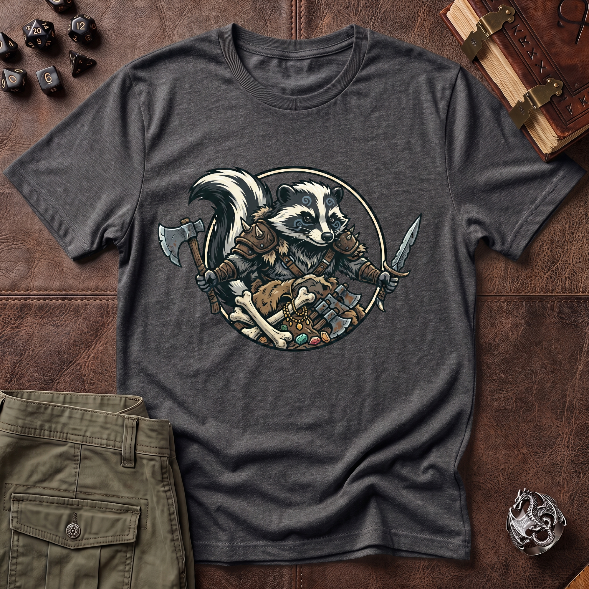 Skunk Barbarian T-Shirt