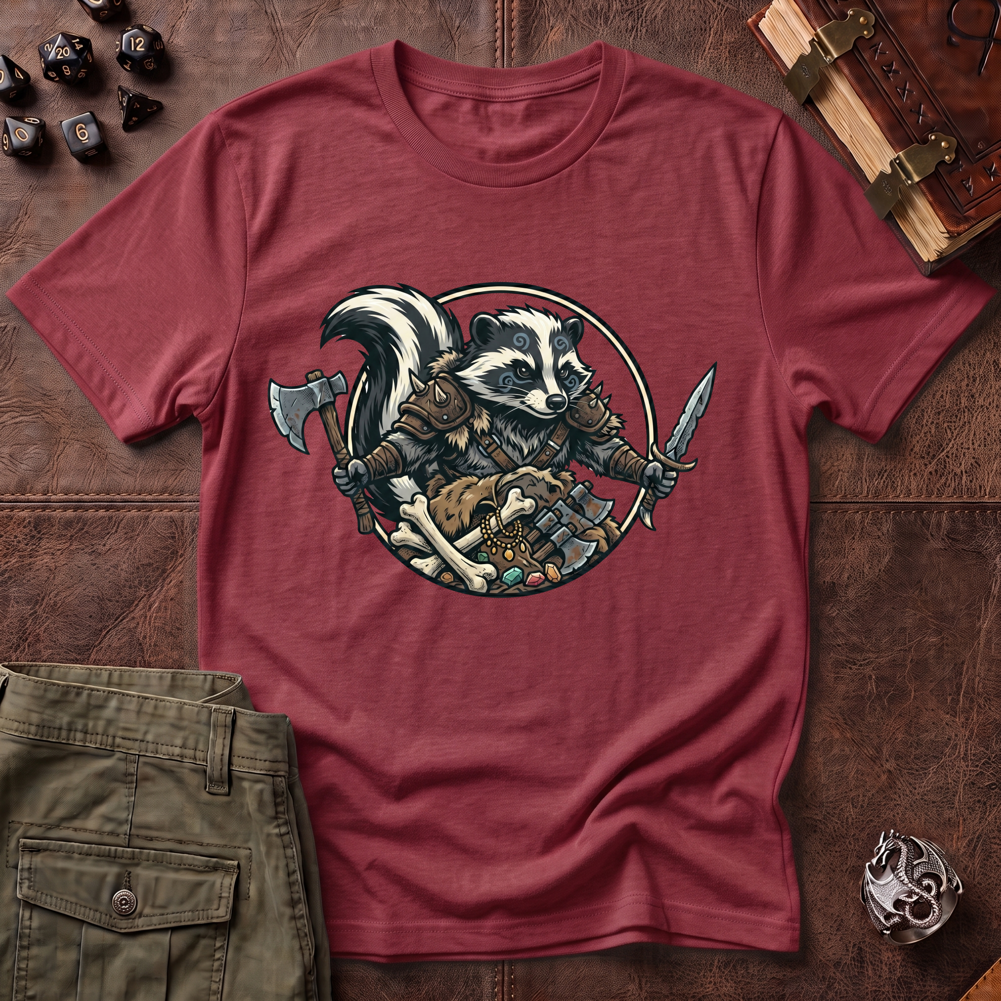 Skunk Barbarian T-Shirt