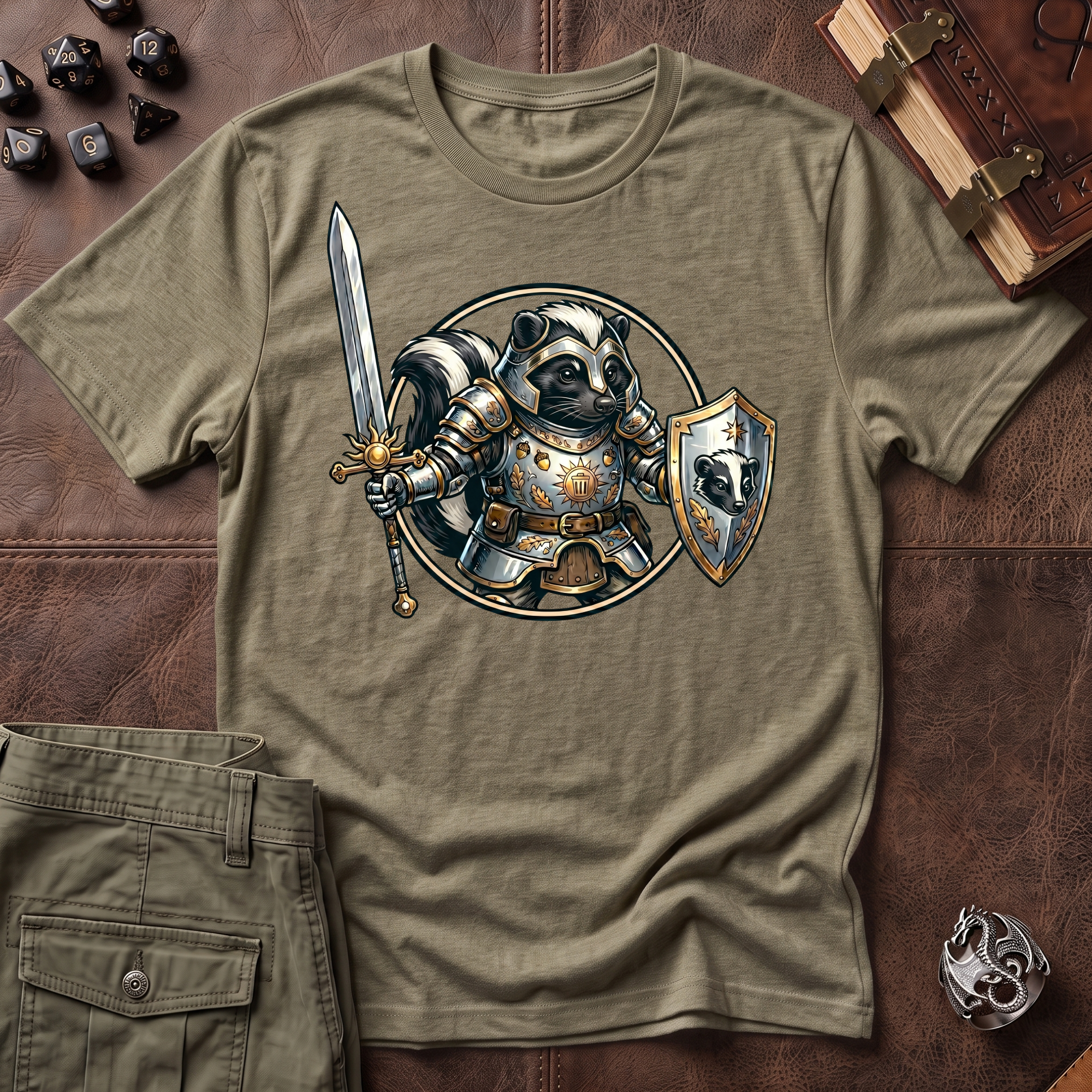 Skunk Paladin T-Shirt