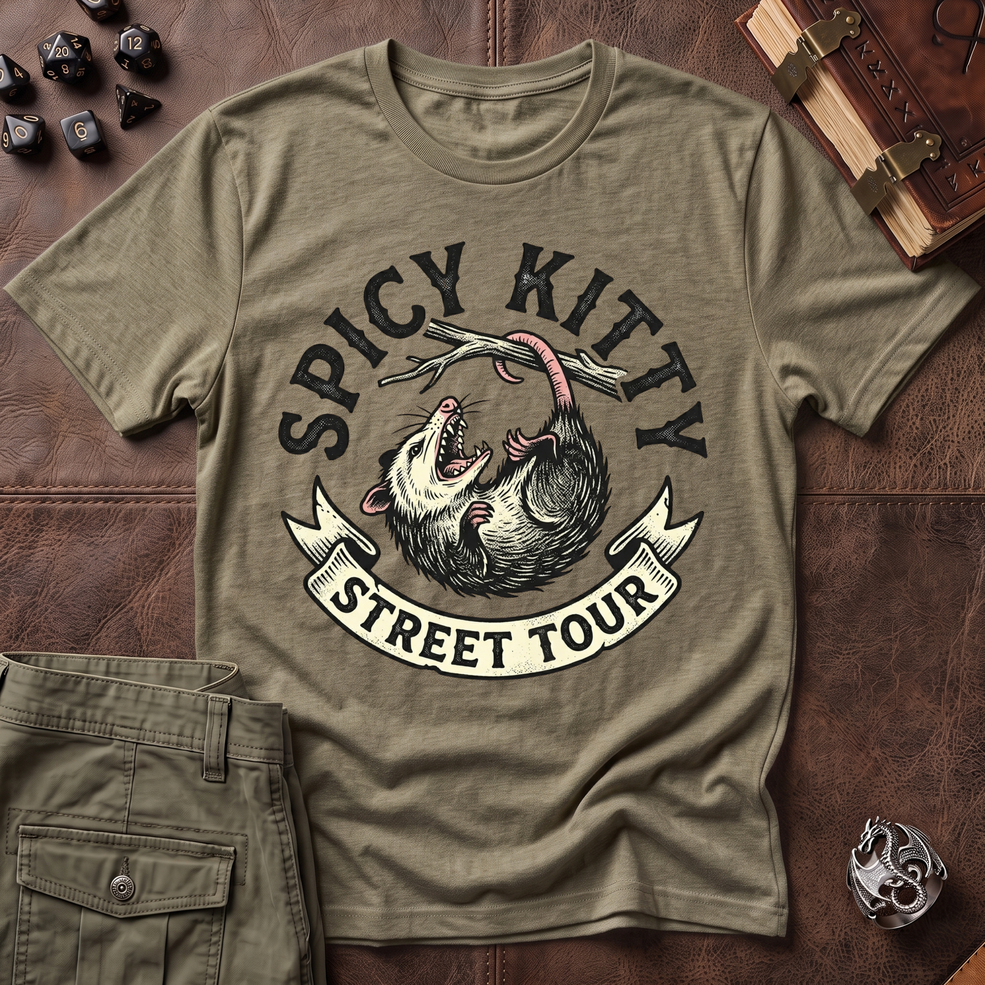Spicy Kitty Street Tour T-Shirt