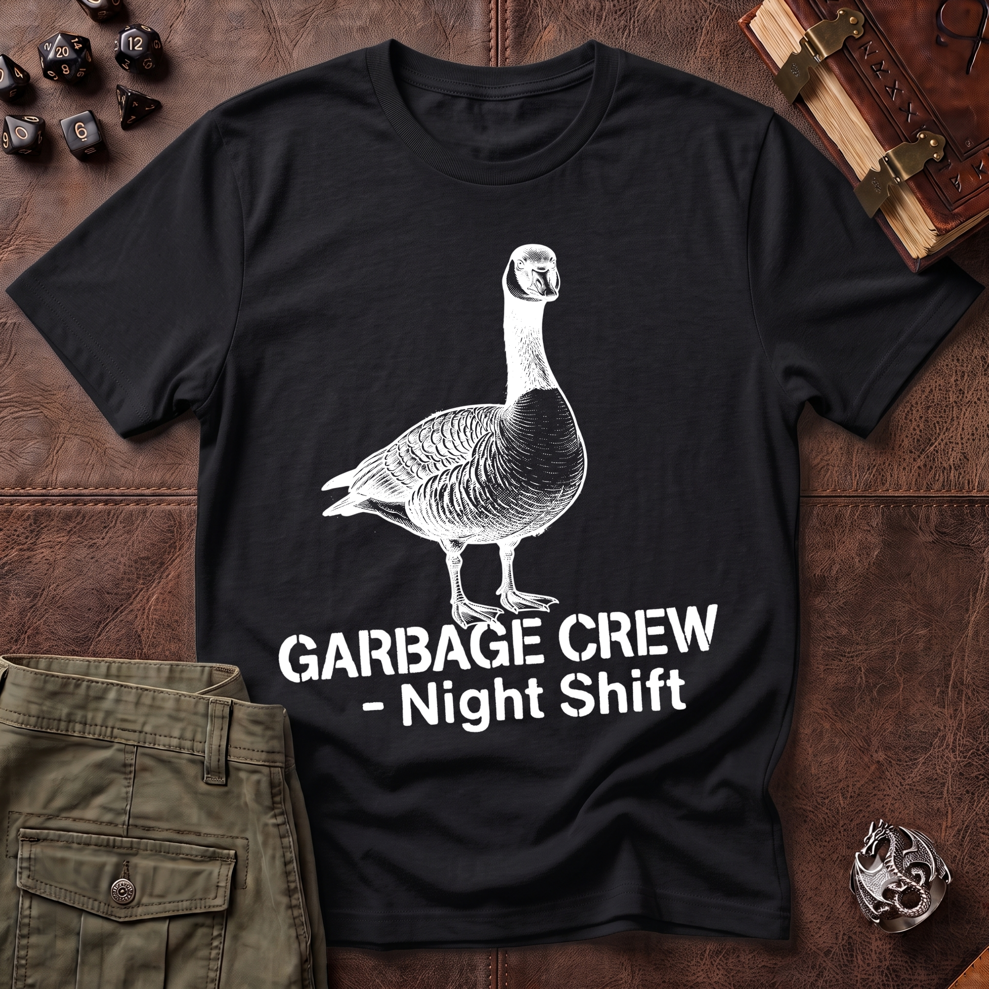 Garbage Crew Goose T-Shirt