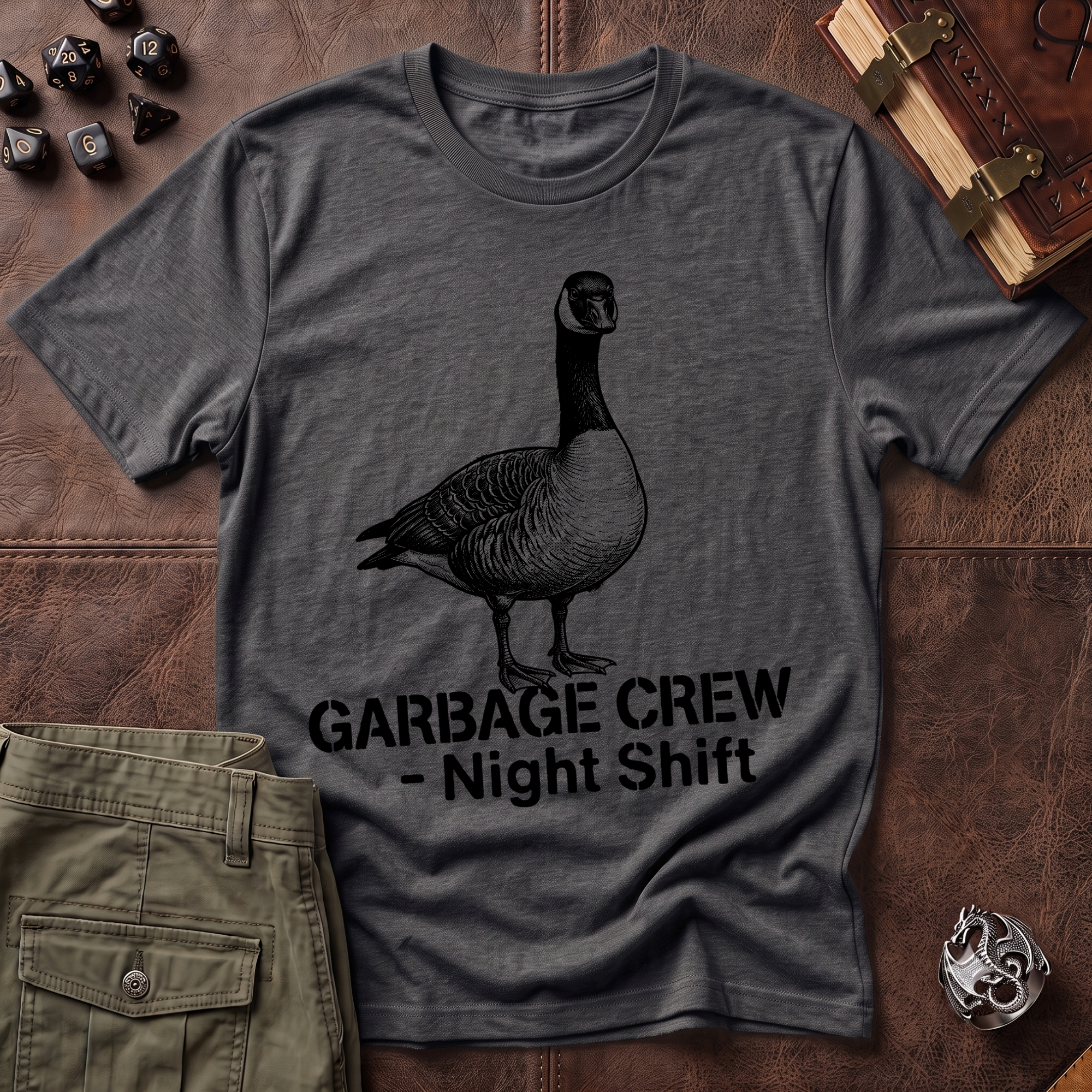 Garbage Crew Goose T-Shirt