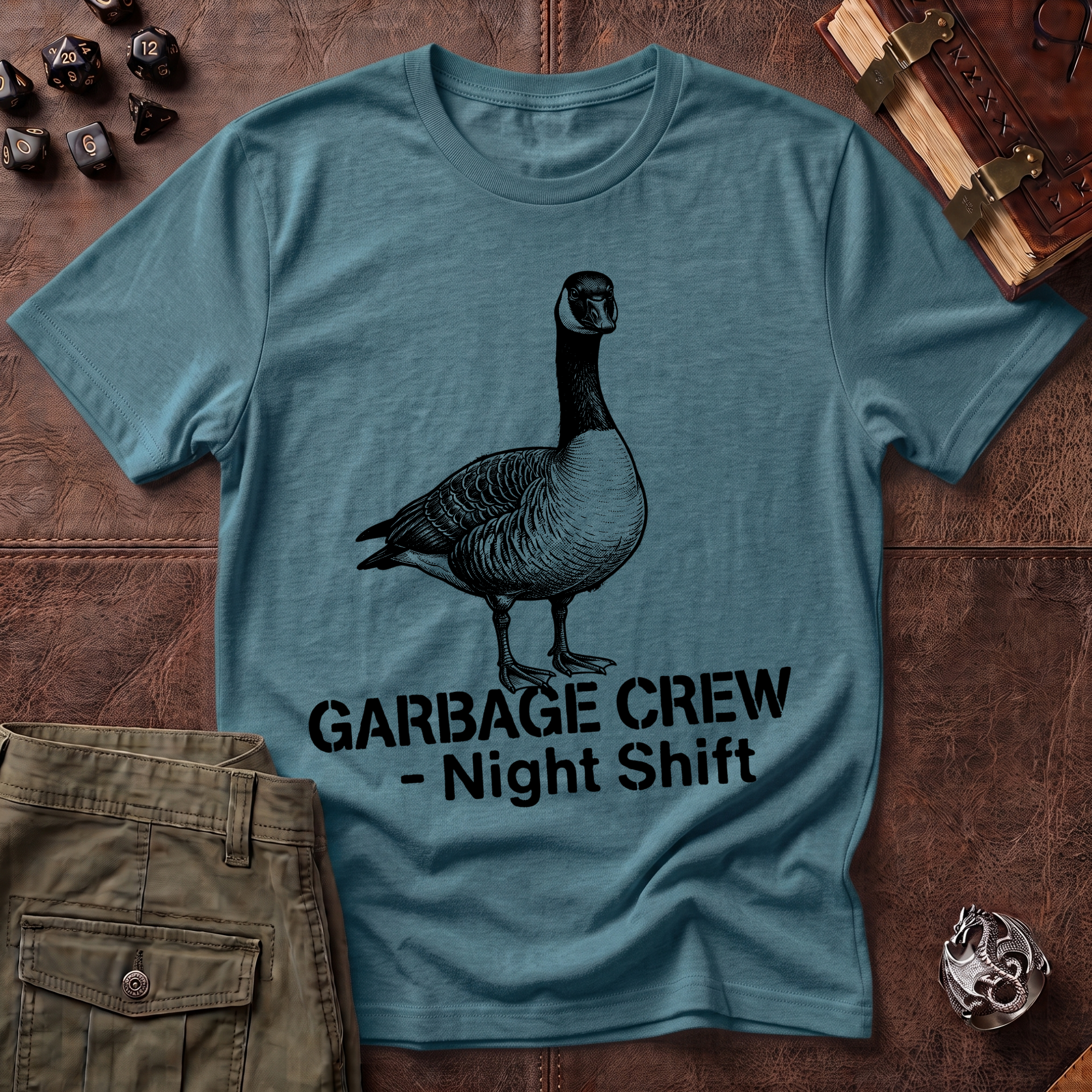 Garbage Crew Goose T-Shirt