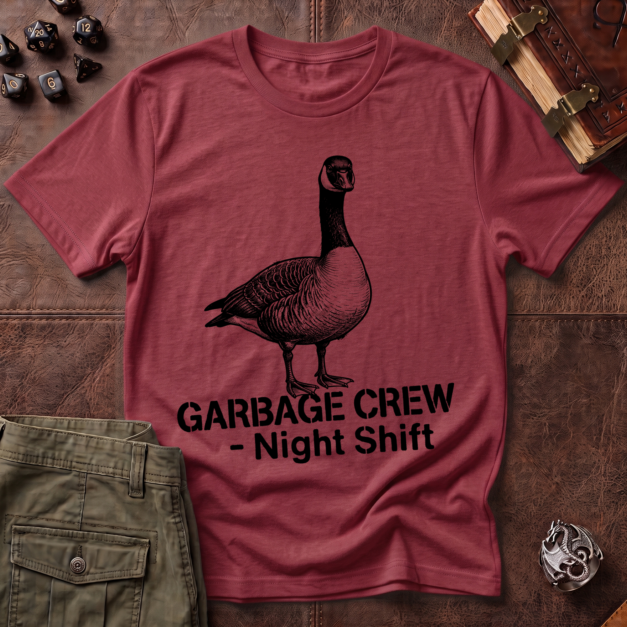 Garbage Crew Goose T-Shirt