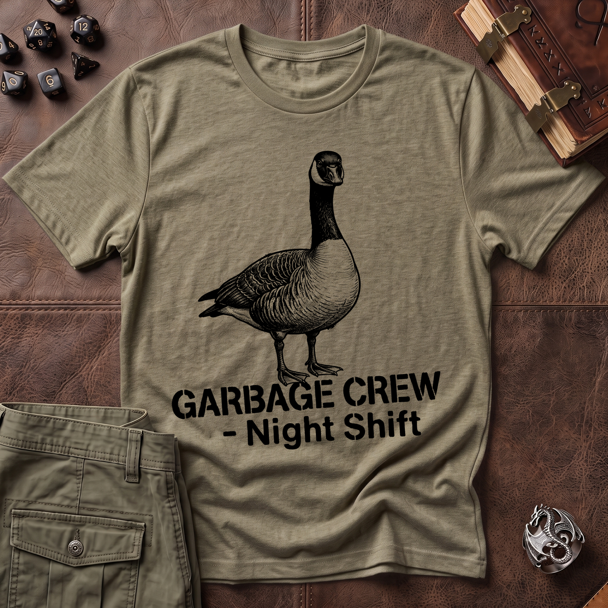 Garbage Crew Goose T-Shirt