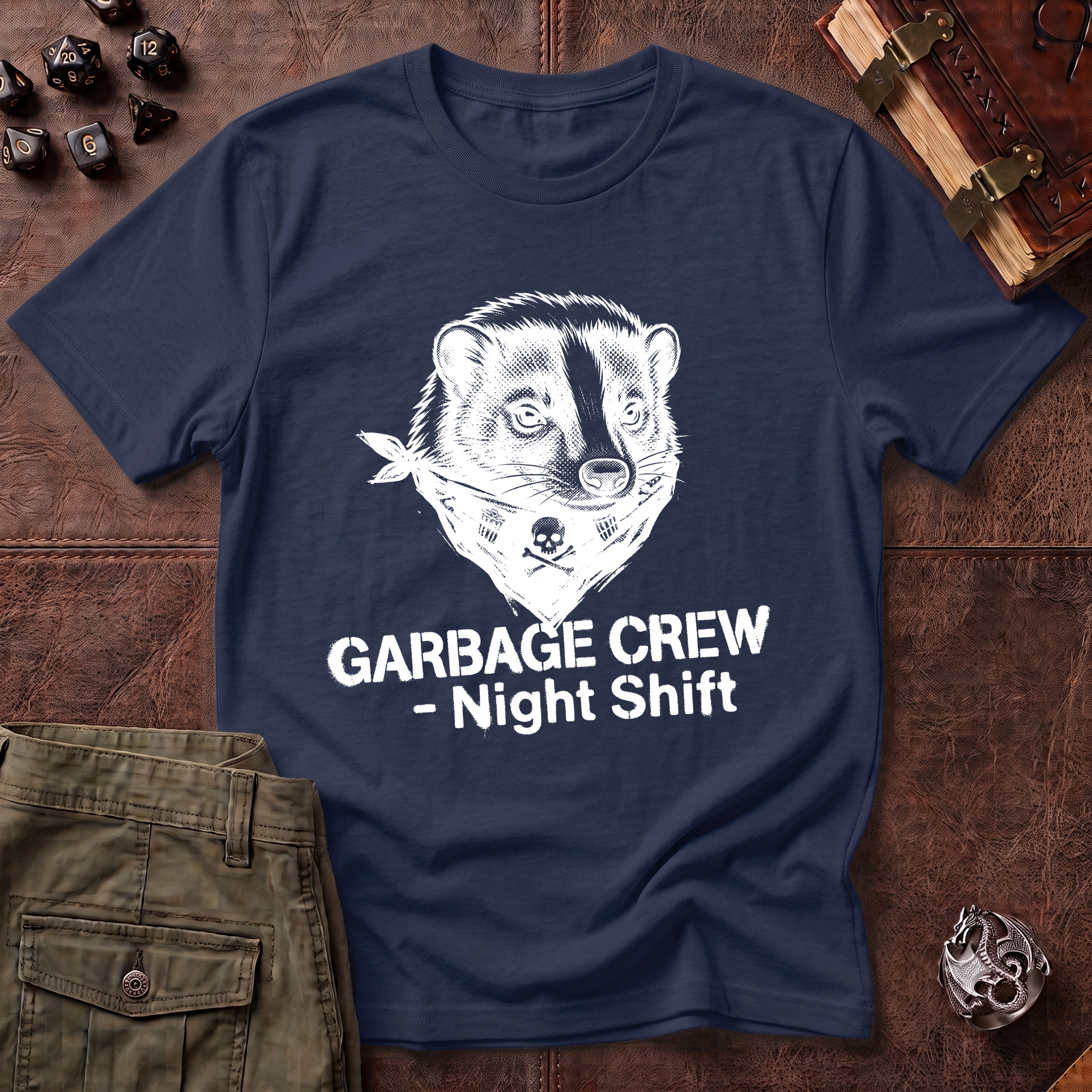 Garbage Crew Skunk T-Shirt