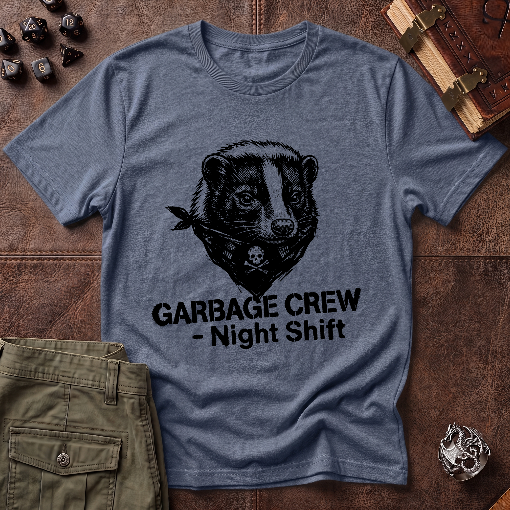 Garbage Crew Skunk T-Shirt