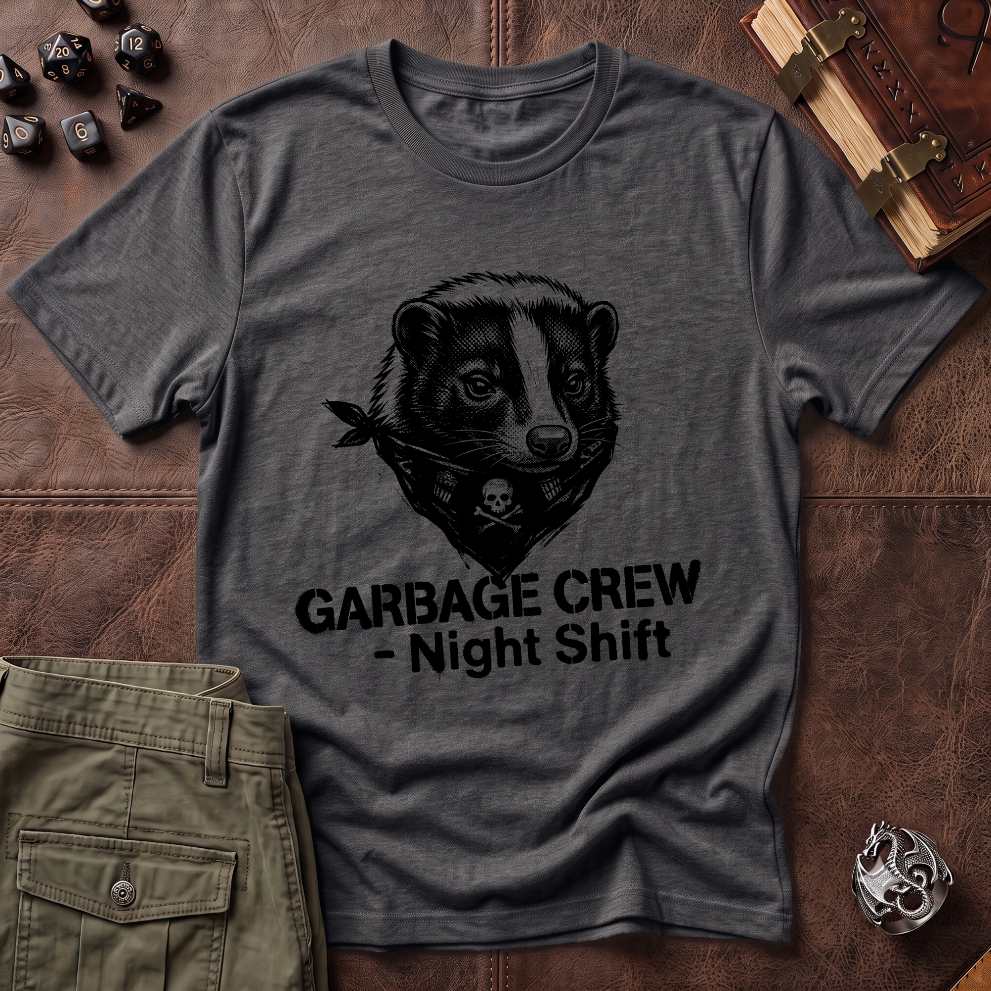 Garbage Crew Skunk T-Shirt