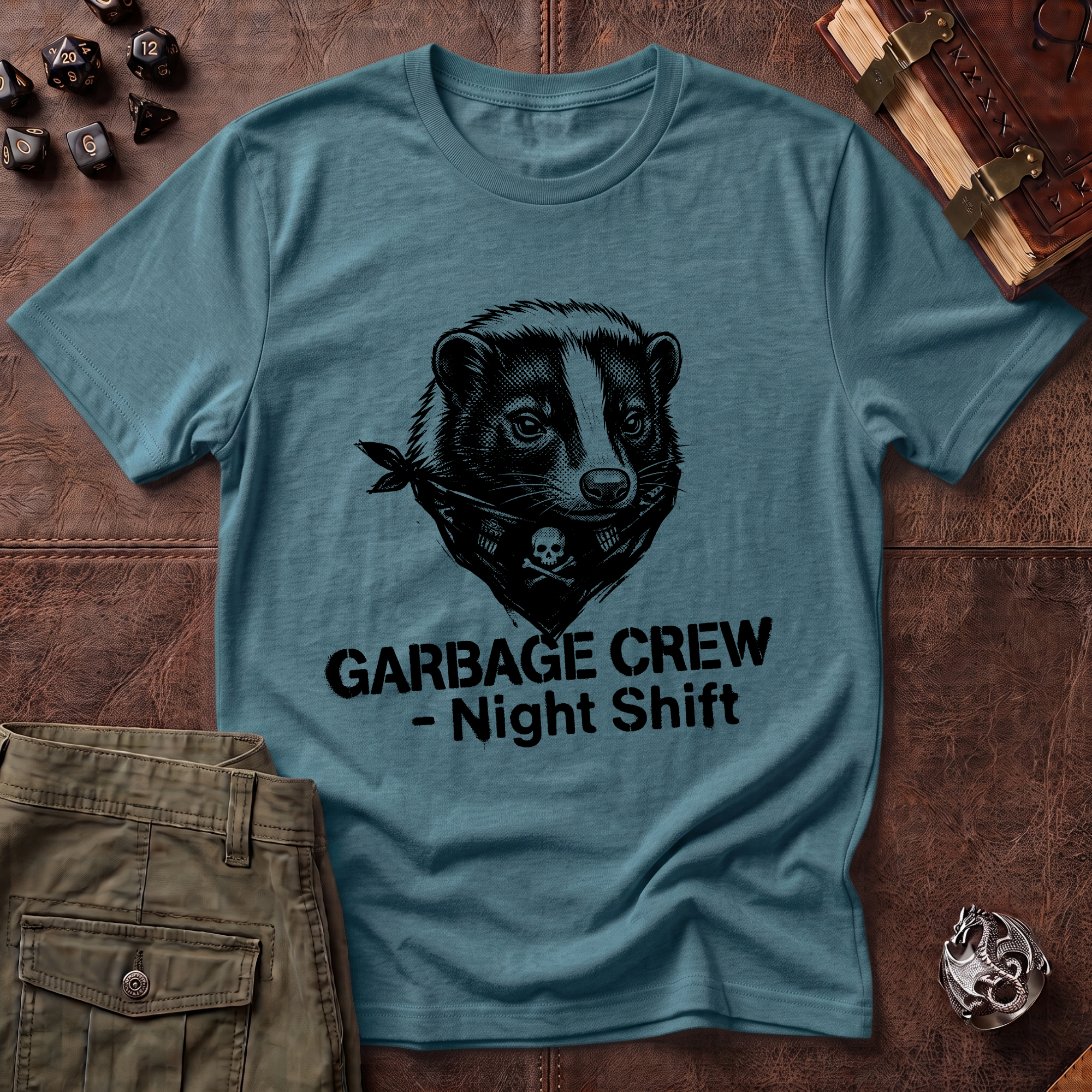 Garbage Crew Skunk T-Shirt