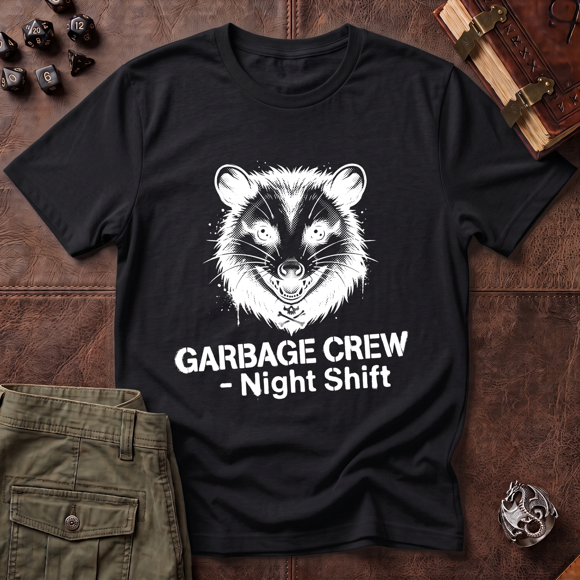 Garbage Crew Spicy Kitty T-Shirt