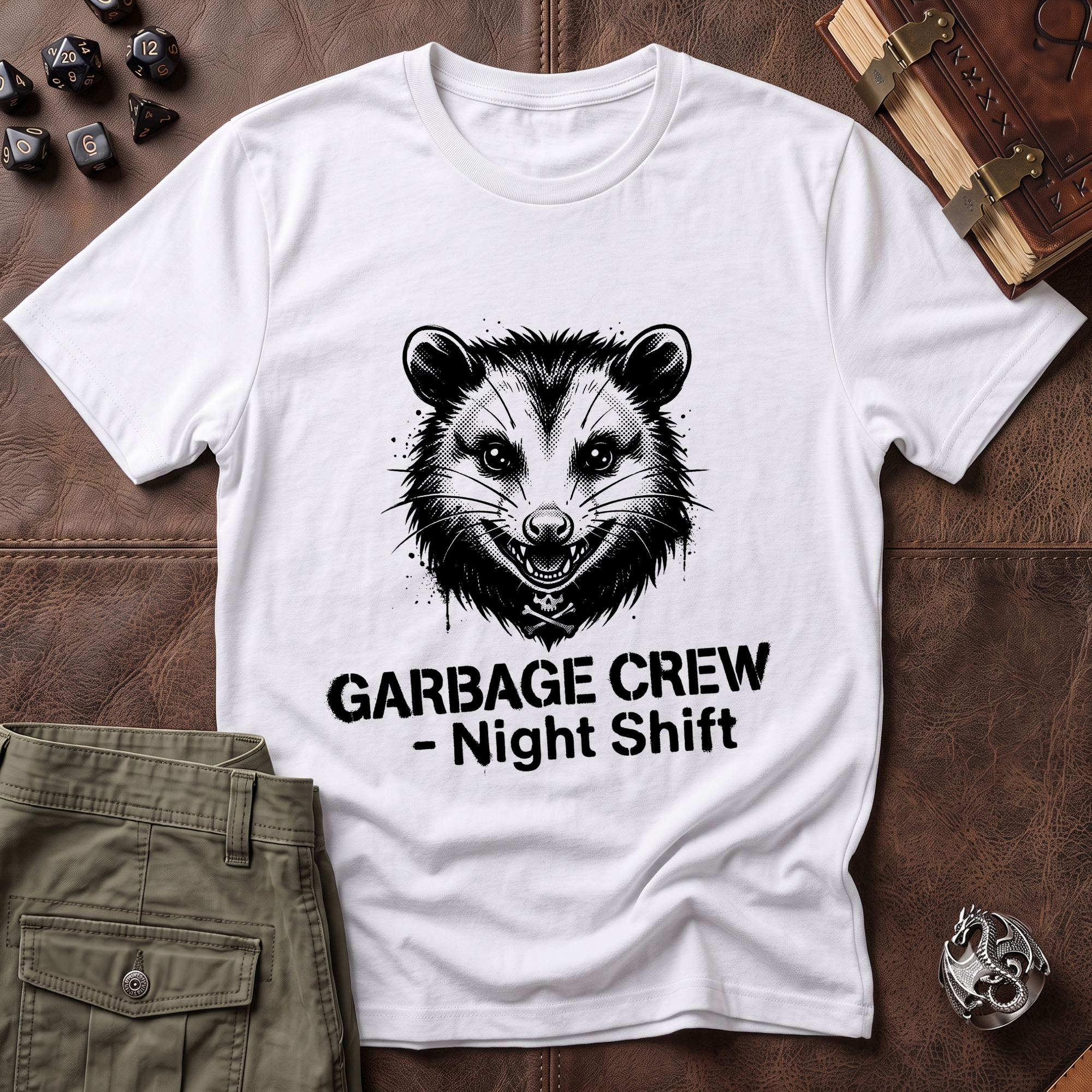 Garbage Crew Spicy Kitty T-Shirt
