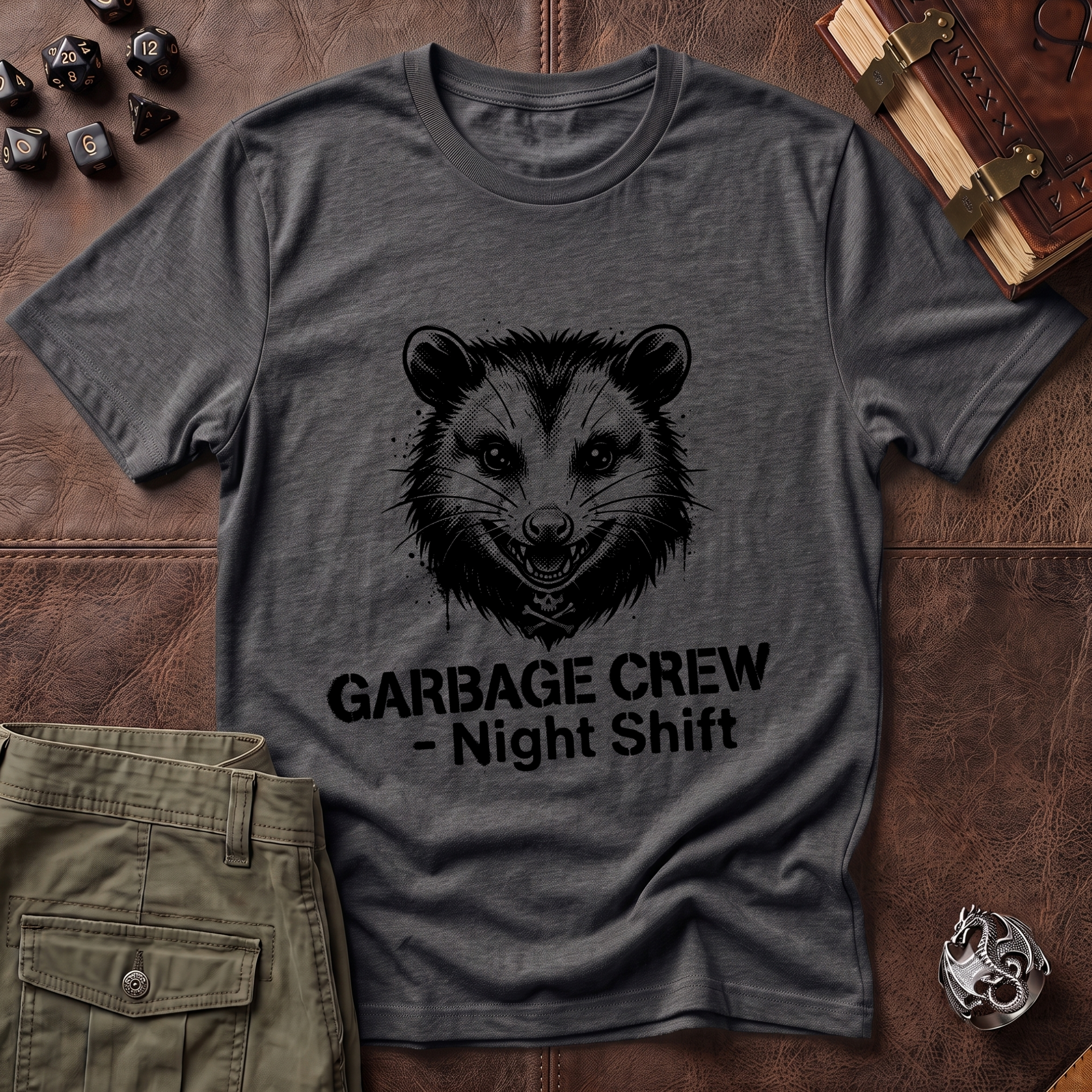 Garbage Crew Spicy Kitty T-Shirt