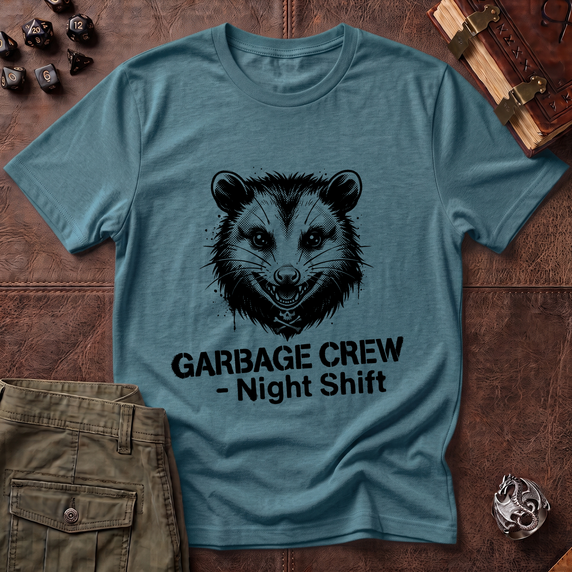 Garbage Crew Spicy Kitty T-Shirt